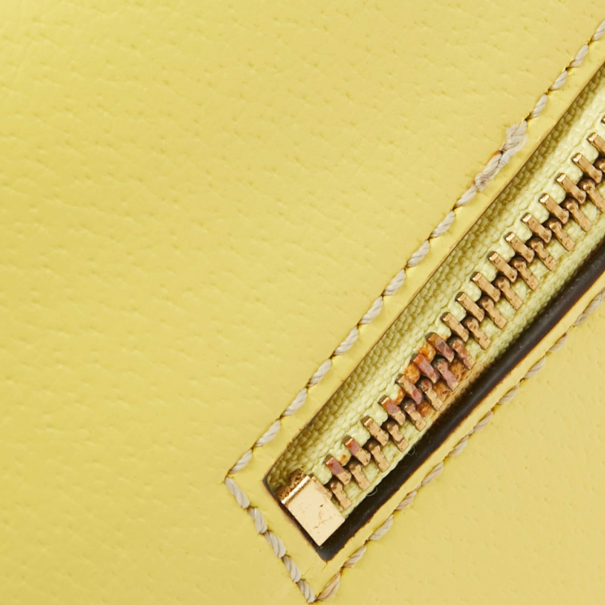 Kate Spade, la borsa Wellesley Alessa in pelle gialla in vendita 5