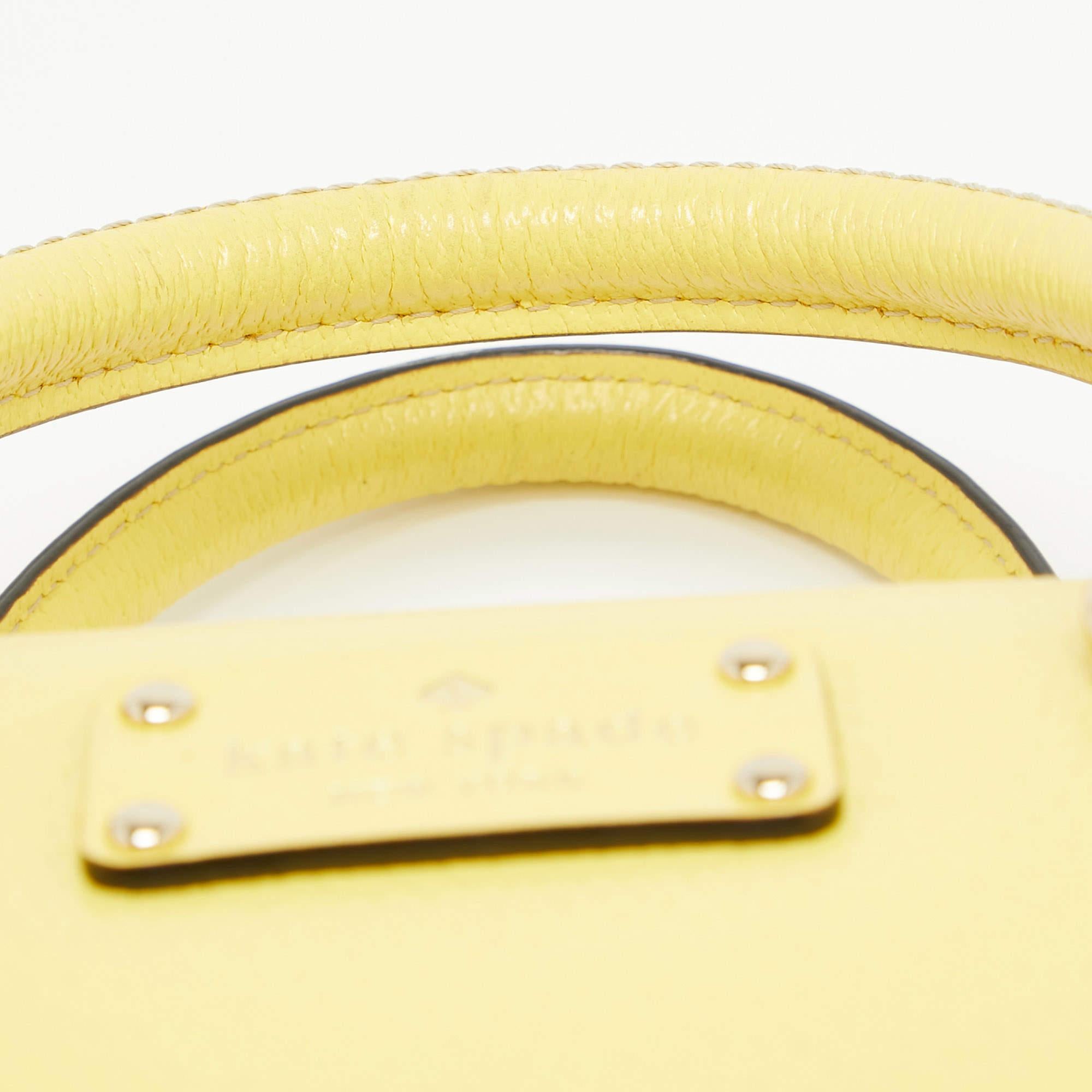 Kate Spade, la borsa Wellesley Alessa in pelle gialla in vendita 4