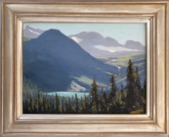 Glacial Melt (contemporary mountain landscape standing sentry to glacial waters)