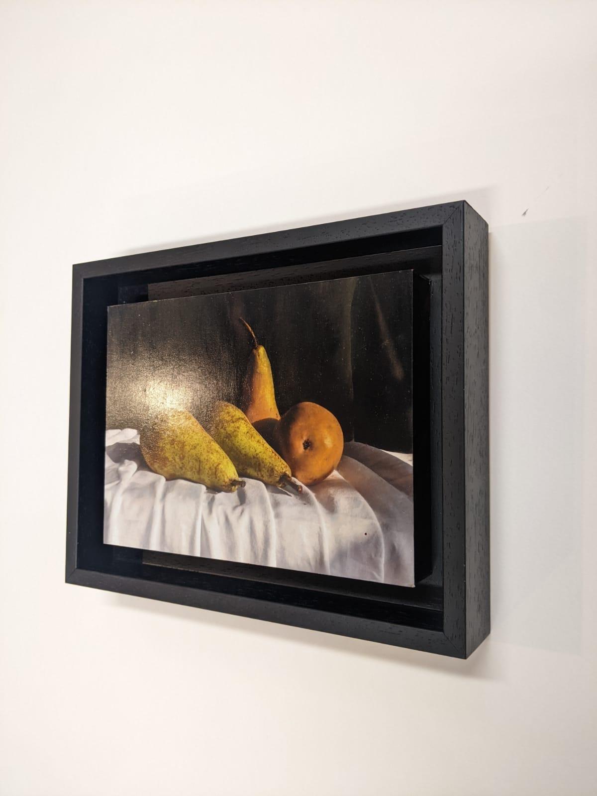Conference Pears, Kate Verrion, Still life painting, Oil painting, 2022 3