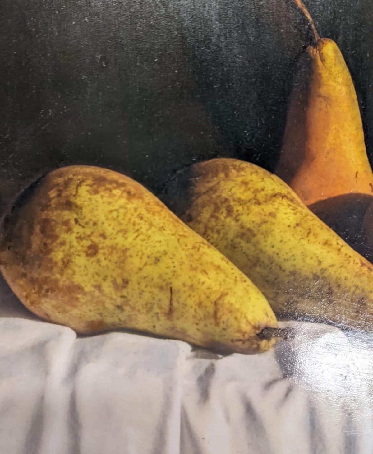 Conference Pears, Kate Verrion, Still life painting, Oil painting, 2022 4