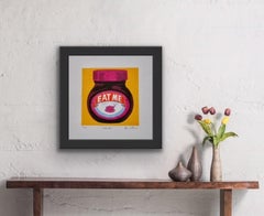 Eat Me with Ink on Paper, Print by Kate Willows