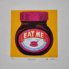 Mangiami con inchiostro su carta, stampa di Kate Willows