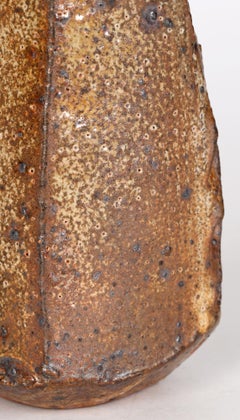 Katerina Evangelidou Greek Stoneware Hand Built Studio Pottery Vase