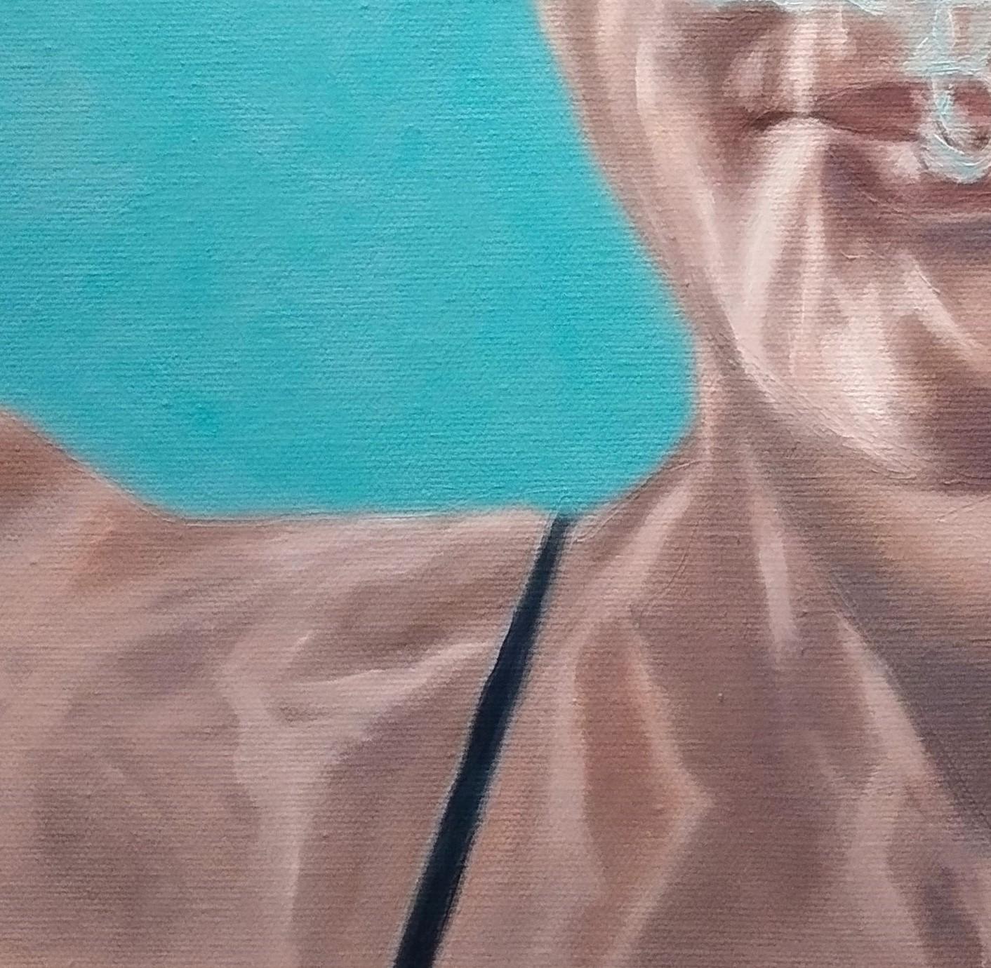 Beatitudine - Painting Realismo di Katerina Hatzi