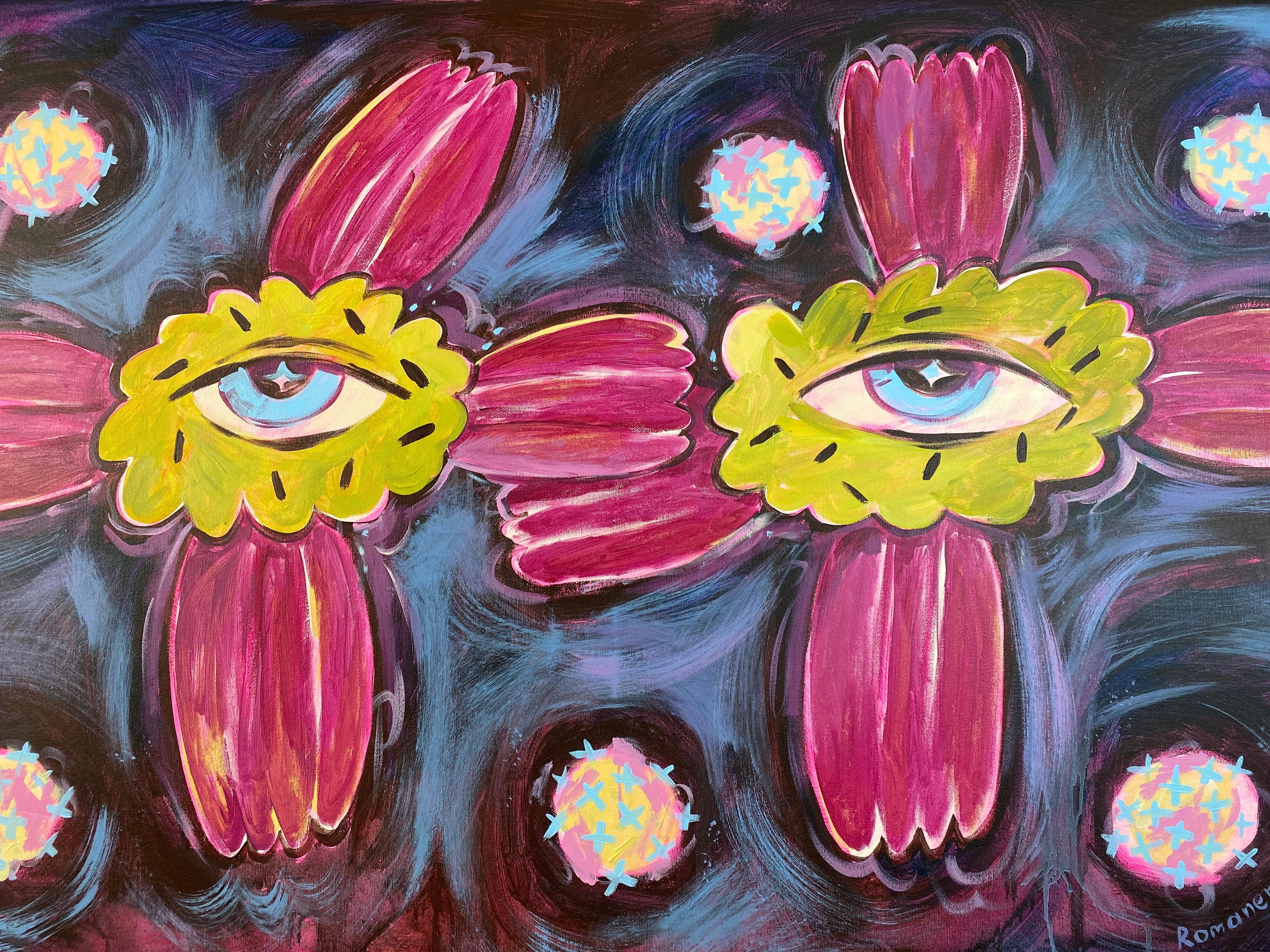Rythme général. Peinture originale