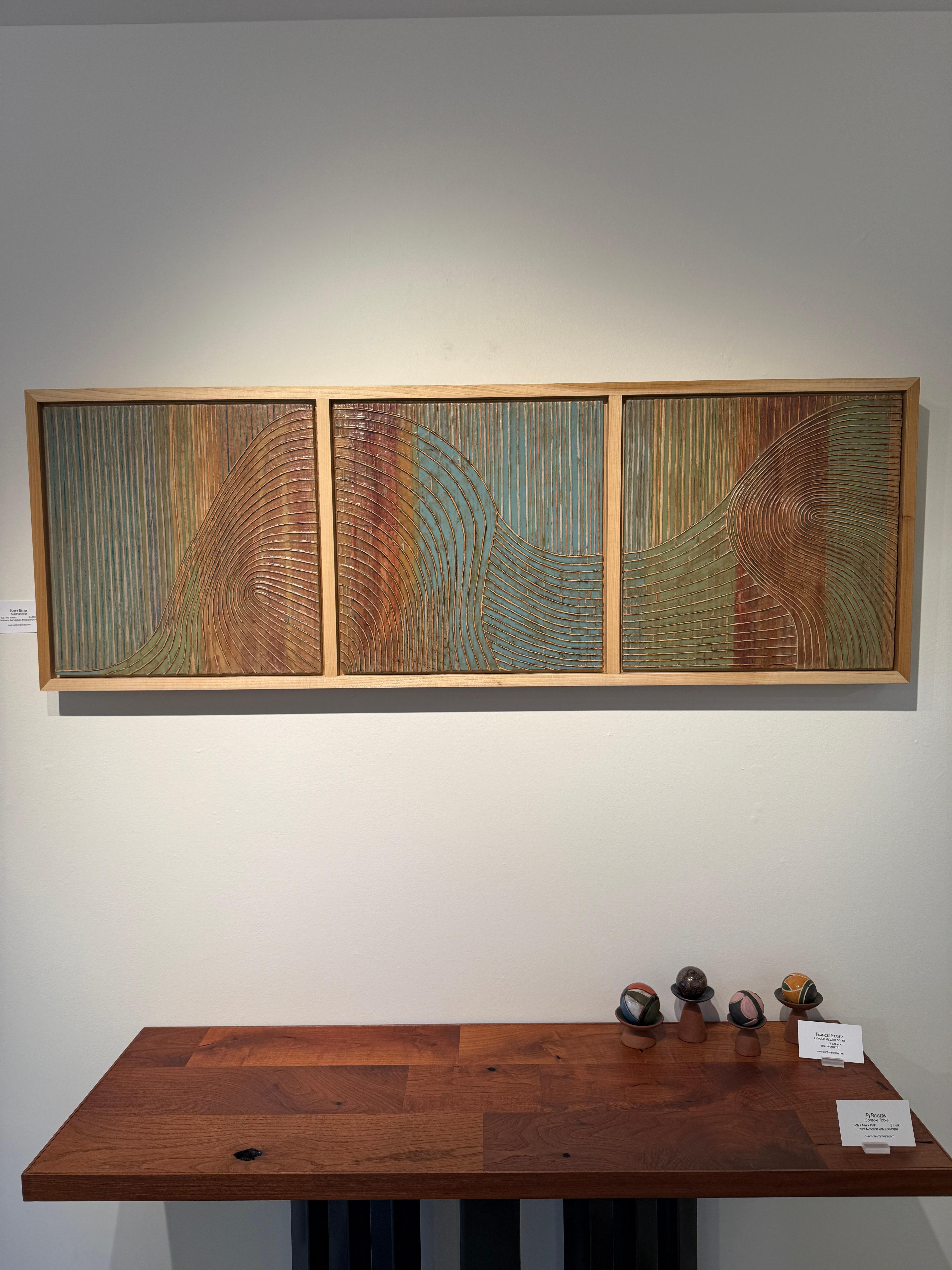 Les méandres - Painting de Katey Berry