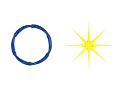Fischring und Stern / Fish Ring and Star