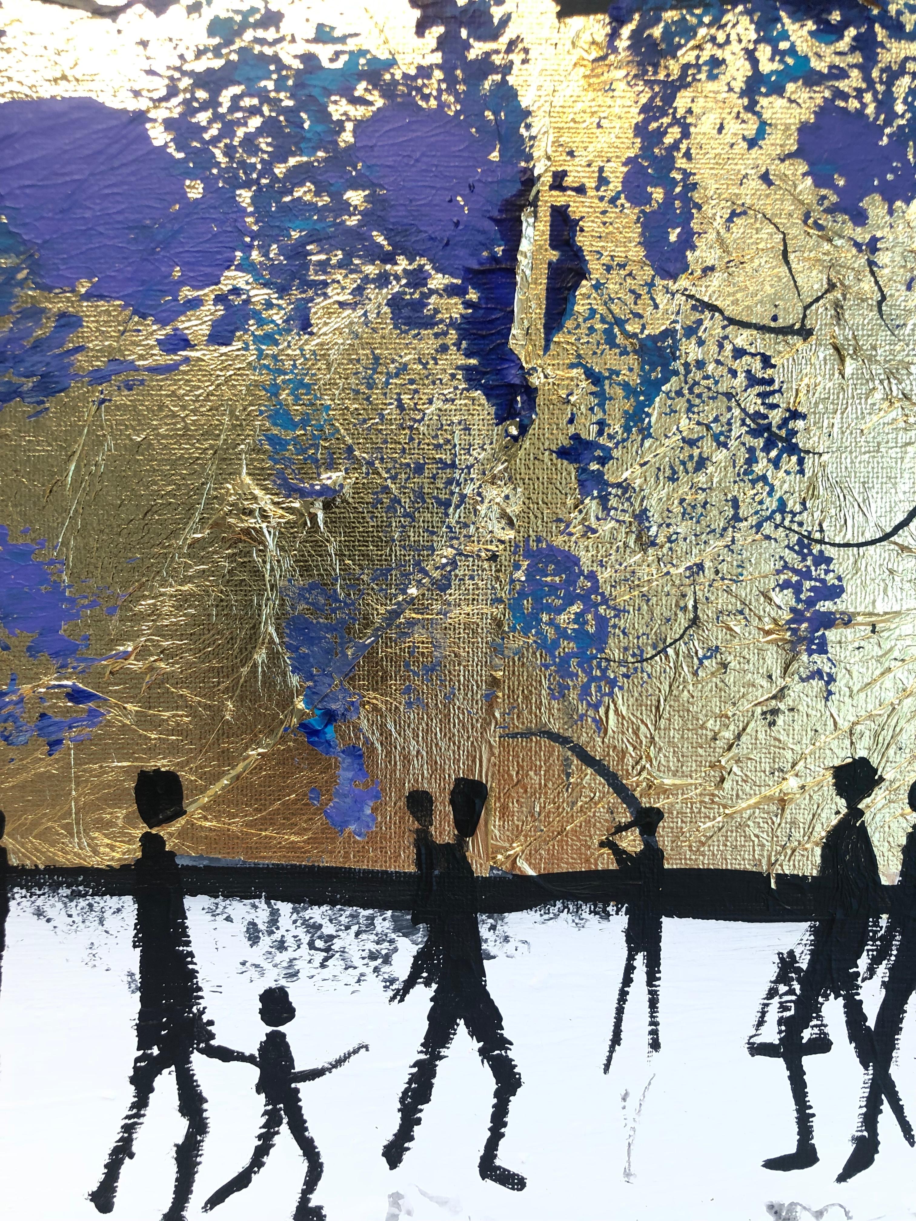 Katharina Hormel crea dipinti di paesaggi minimalisti con scene di vita quotidiana. Le sue opere ritraggono spesso persone impegnate nelle loro attività quotidiane, come una piacevole passeggiata nel parco, una gita in bicicletta, una partita a