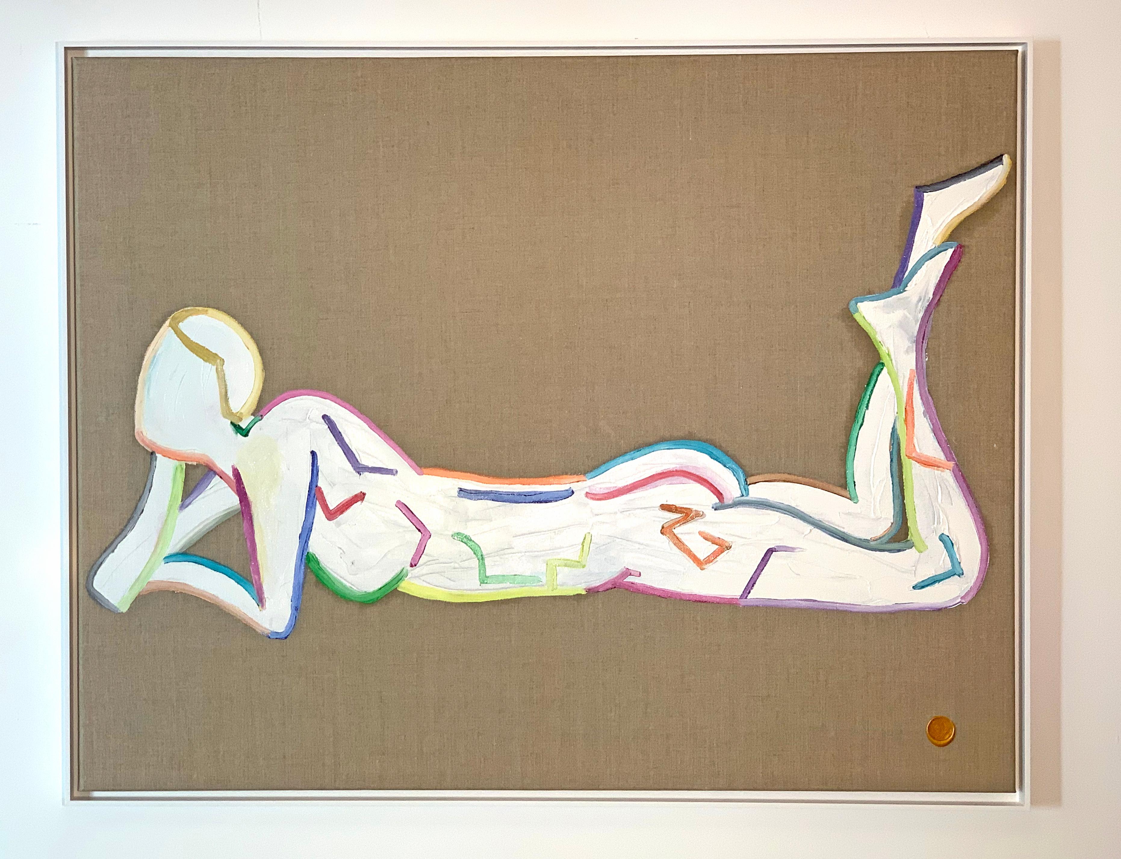 Eleganti nella loro combinazione di colori, i dipinti di Hormel sono meravigliosamente contemporanei e non invadenti, ma pieni di vita, felicità e colore.

Si ispira agli schizzi del nudo blu di Matisse.


Informazioni sulla galleria:
Folly and Muse