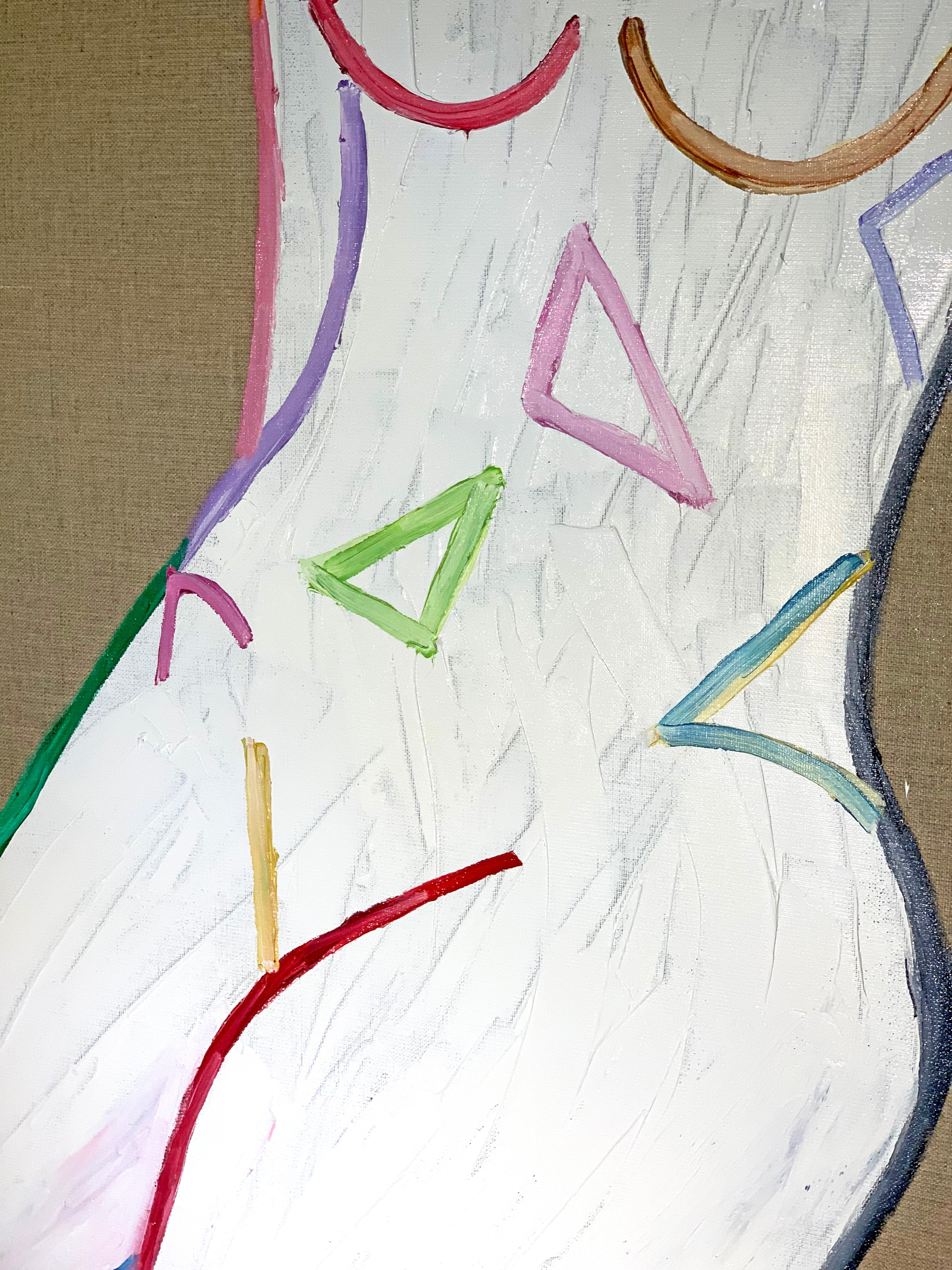 Elegantes en su combinación de colores, los cuadros de Hormel son bellamente contemporáneos y discretos, pero llenos de vida, alegría y color.

Se inspira en los bocetos del desnudo azul de Matisse.


Acerca de la Galería:
Folly and Muse se fundó en