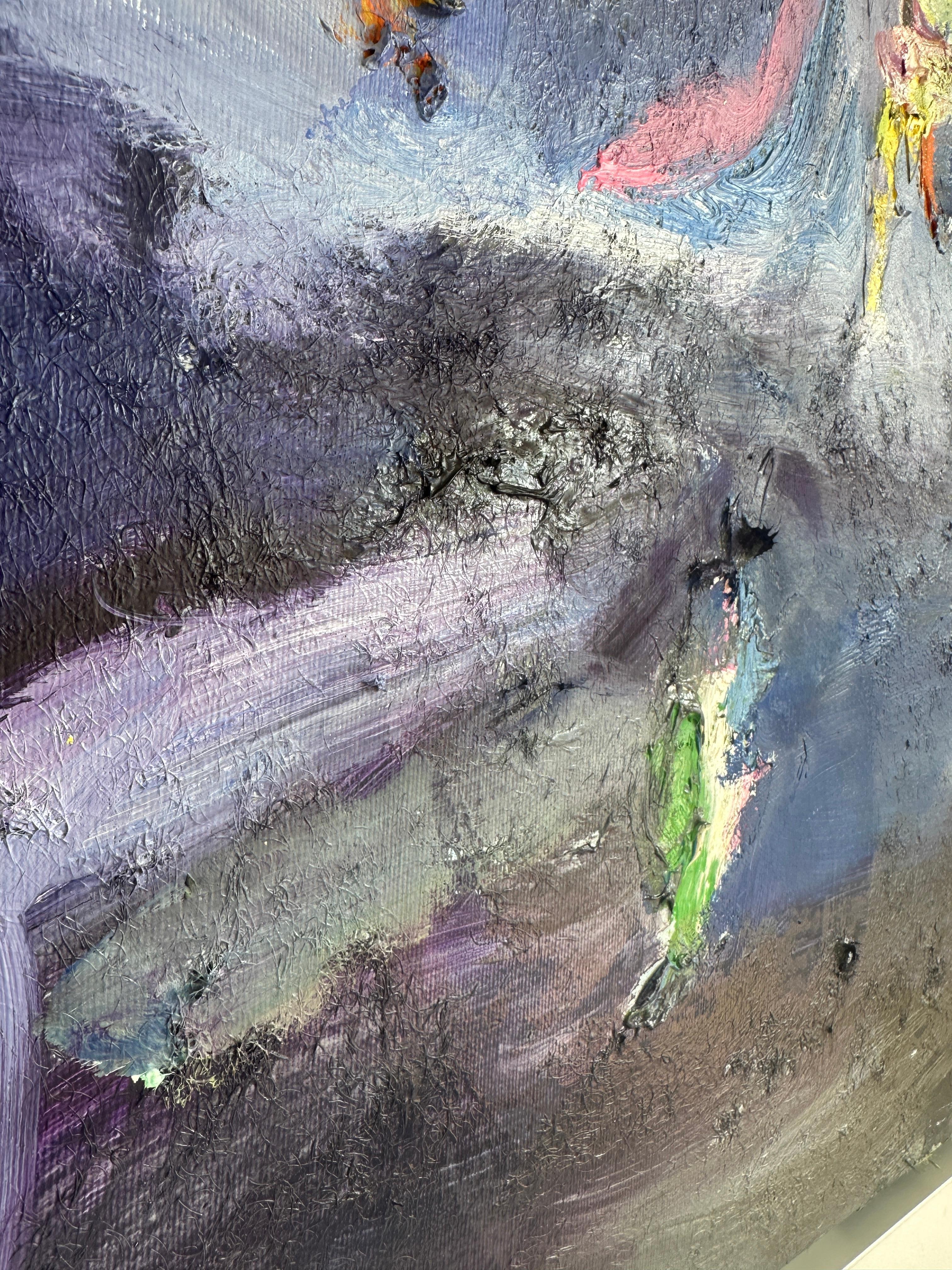 Floating in Love with You - K.Hormel Contemporary abstrakte zeitgenössische Malerei im Angebot 2