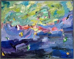 Floating in Love with You - K.Hormel Contemporary abstract contemporary painting