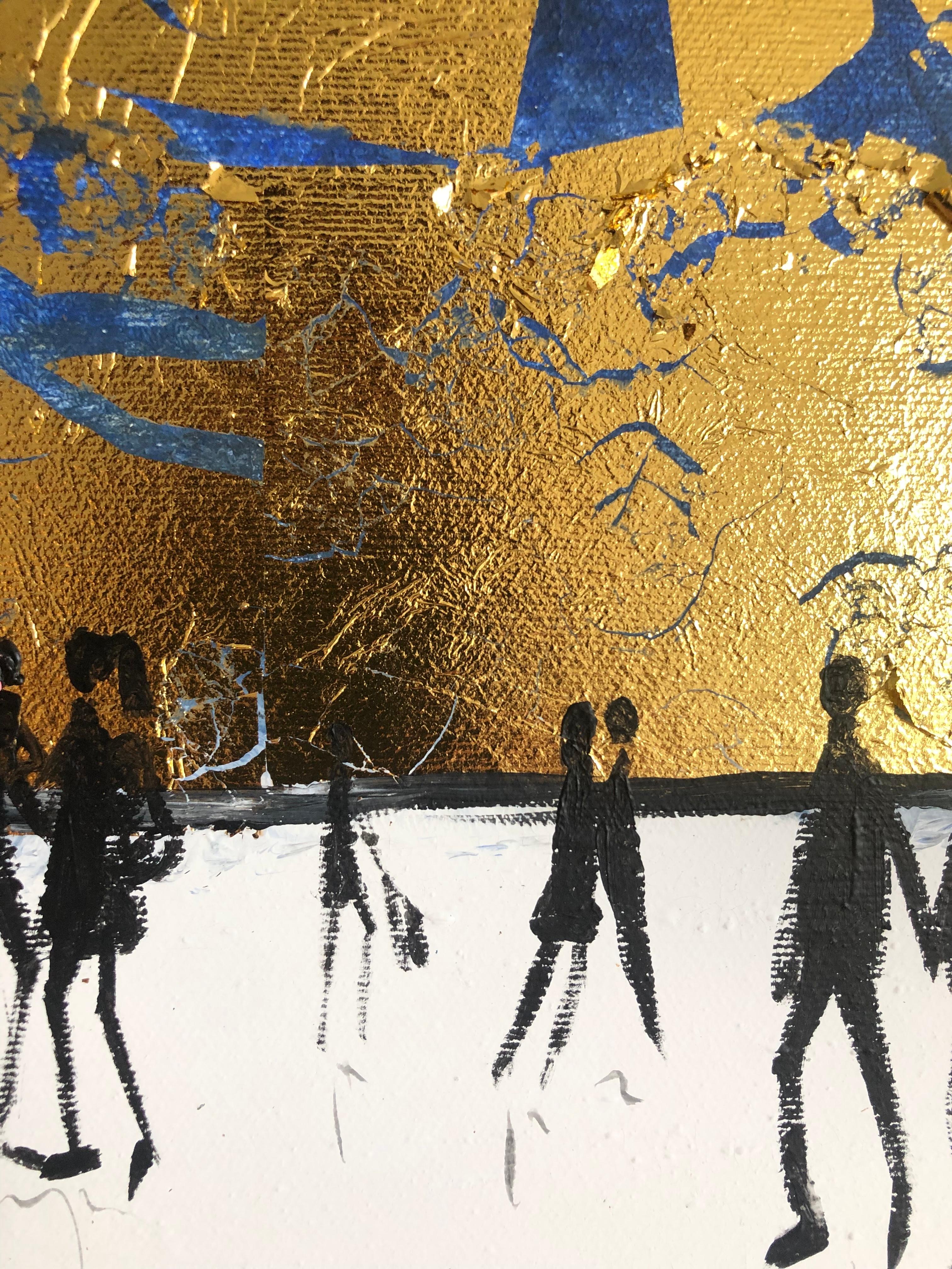 Katharina Hormel crea dipinti di paesaggi minimalisti con scene di vita quotidiana. Le sue opere ritraggono spesso persone impegnate nelle loro attività quotidiane, come una piacevole passeggiata nel parco, una gita in bicicletta, una partita a