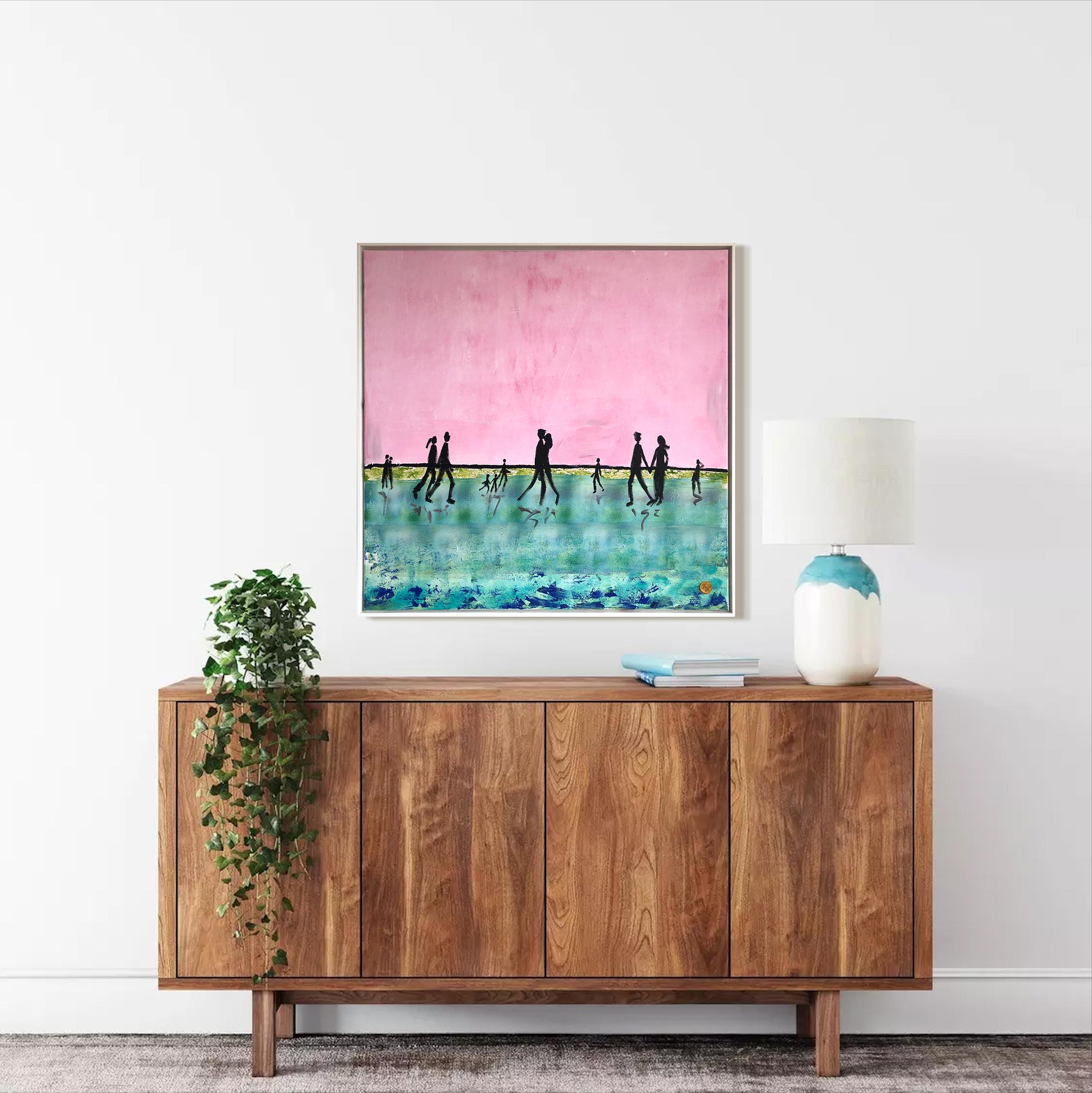 Ich werde Dich lieben bis ans Ende der Zeit - K.Hormel Contemporary abstract  Malerei im Angebot 10