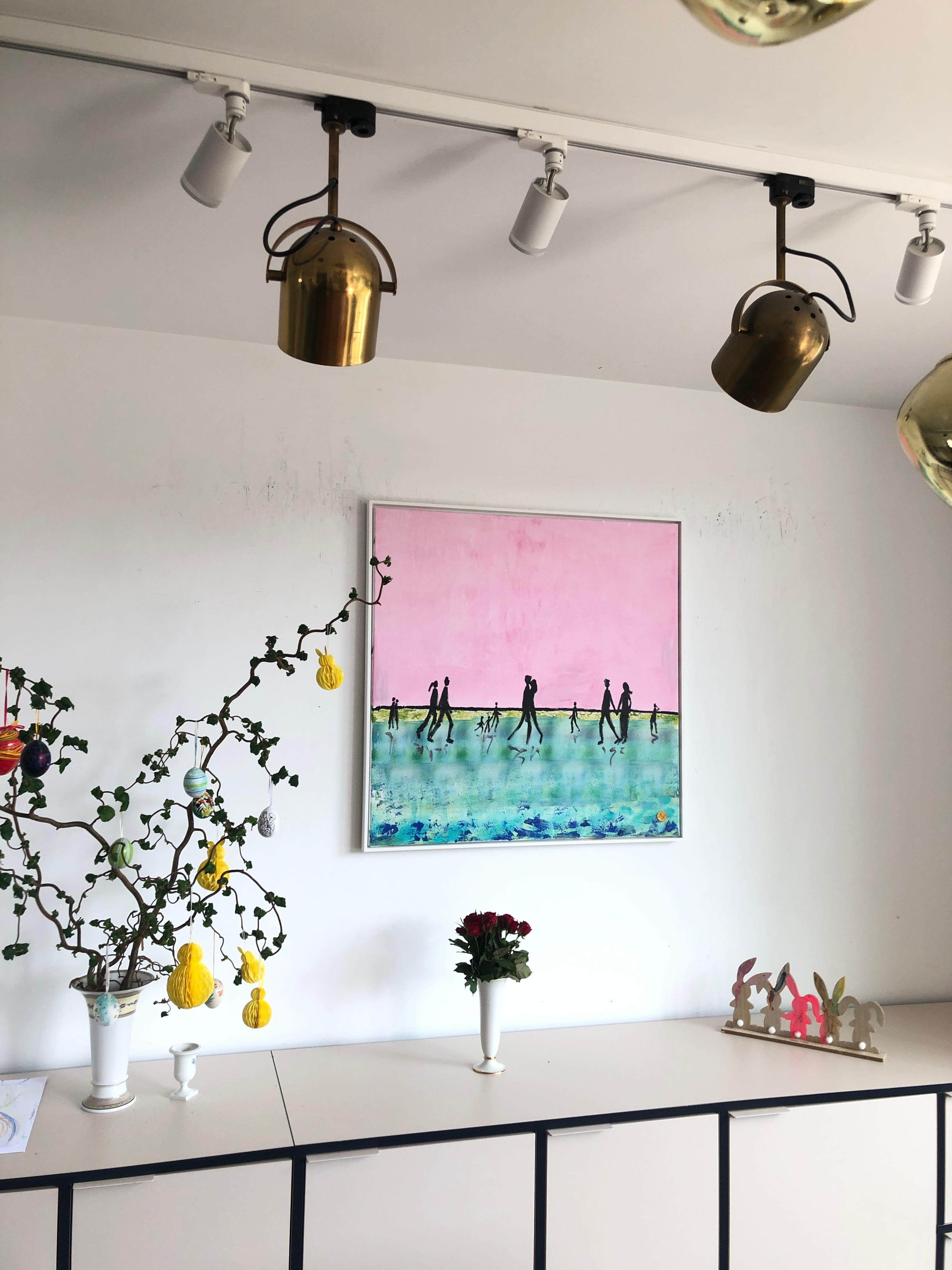 Ich werde Dich lieben bis ans Ende der Zeit - K.Hormel Contemporary abstract  Malerei im Angebot 7