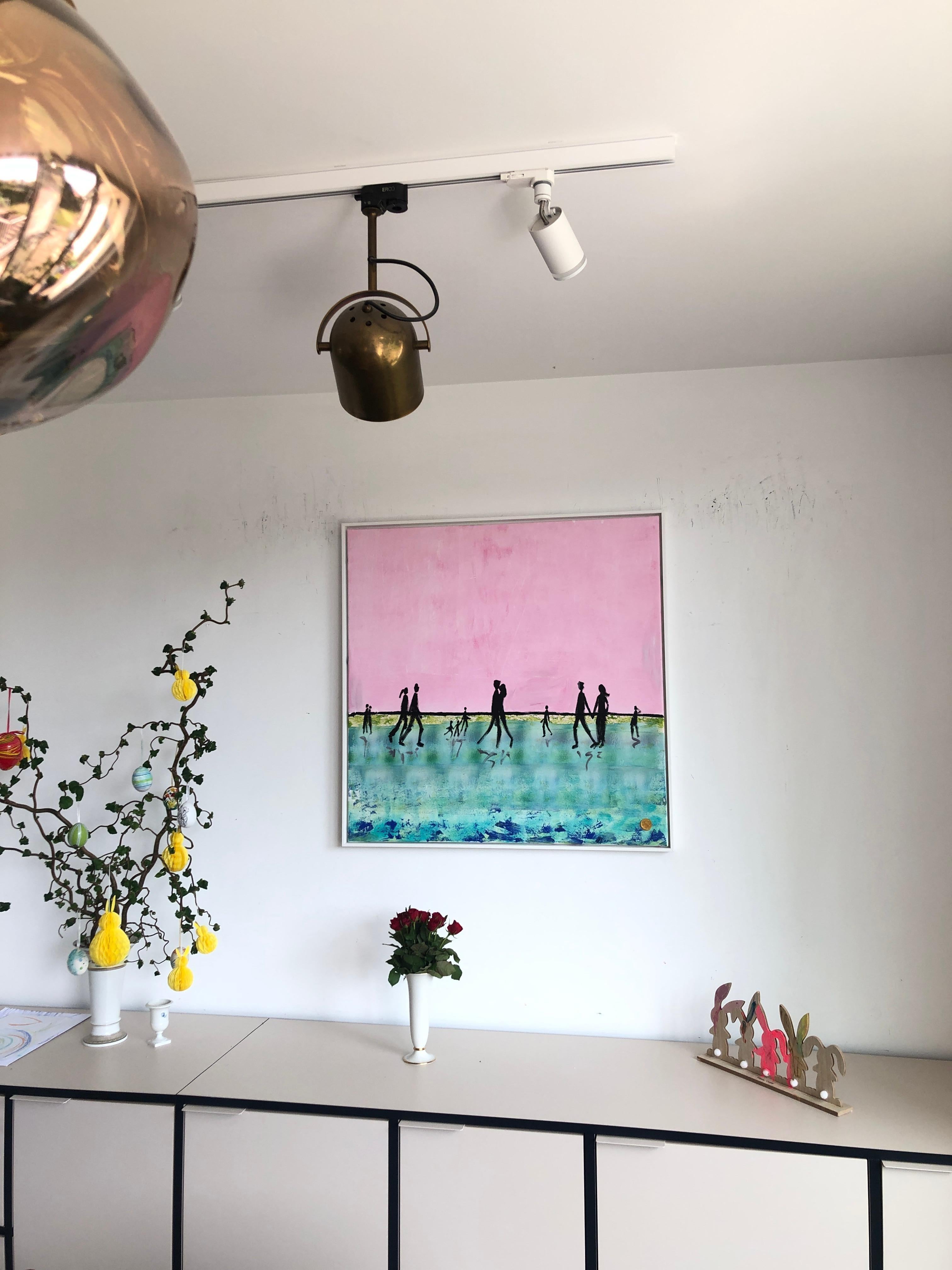 Ich werde Dich lieben bis ans Ende der Zeit - K.Hormel Contemporary abstract  Malerei im Angebot 9