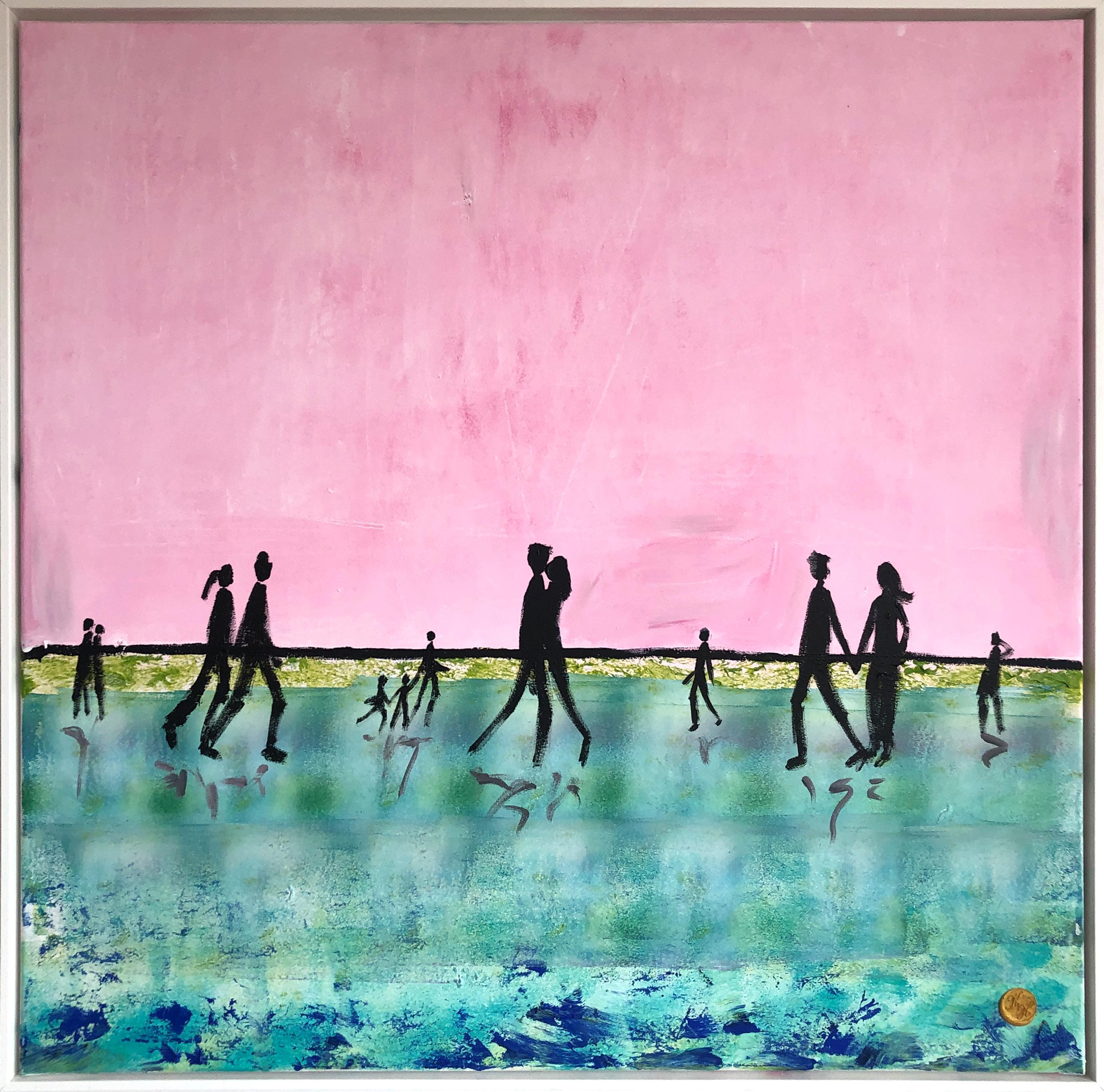 Ich werde Dich lieben bis ans Ende der Zeit - K.Hormel Contemporary abstract  Malerei