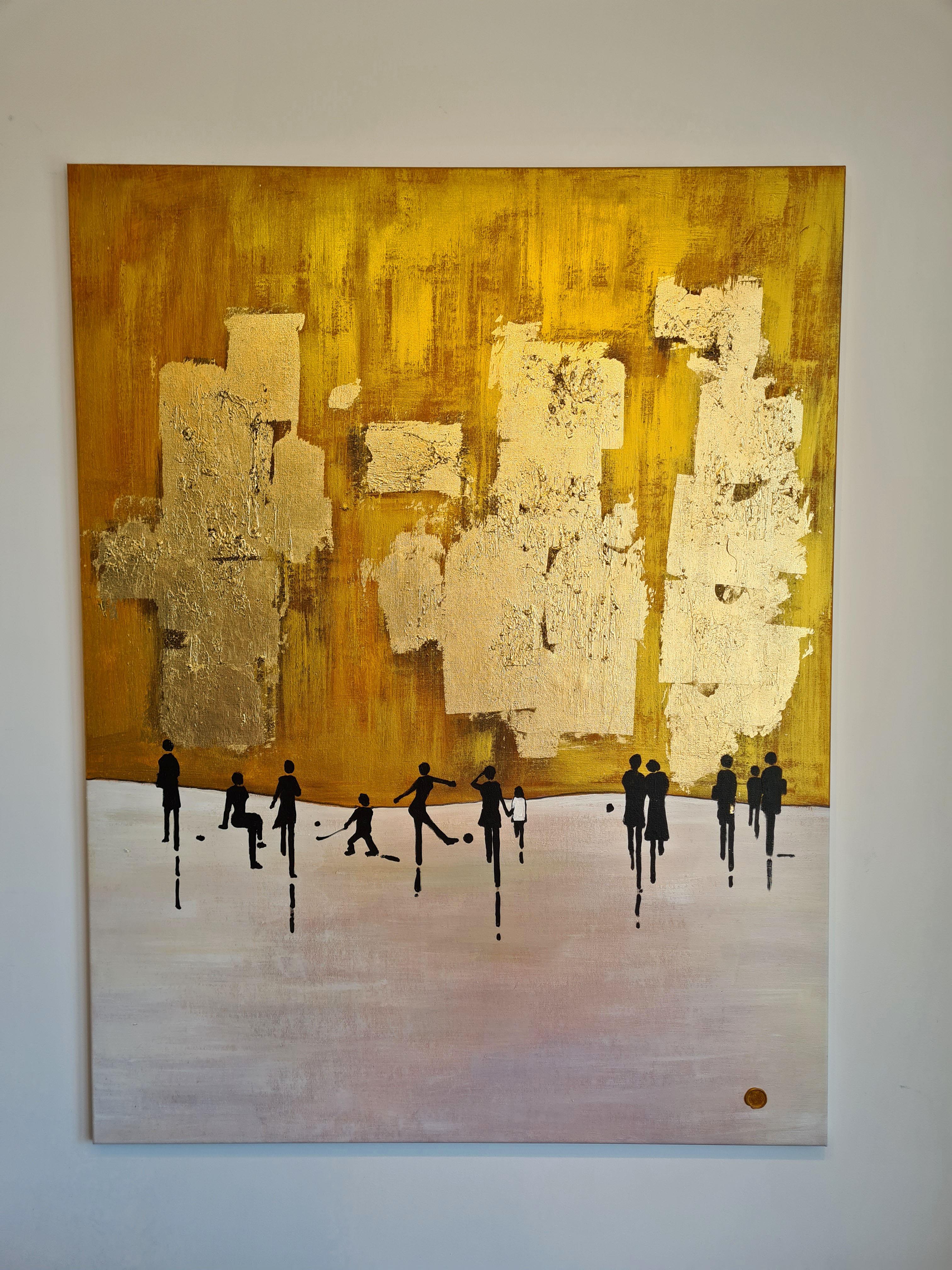 Katharina Hormel peint des scènes de vie minimales et quotidiennes. Les personnes qu'elle représente sont dehors et vaquent à leurs occupations quotidiennes, se promènent dans le parc, font du vélo, jouent au football, etc. Dans son travail,