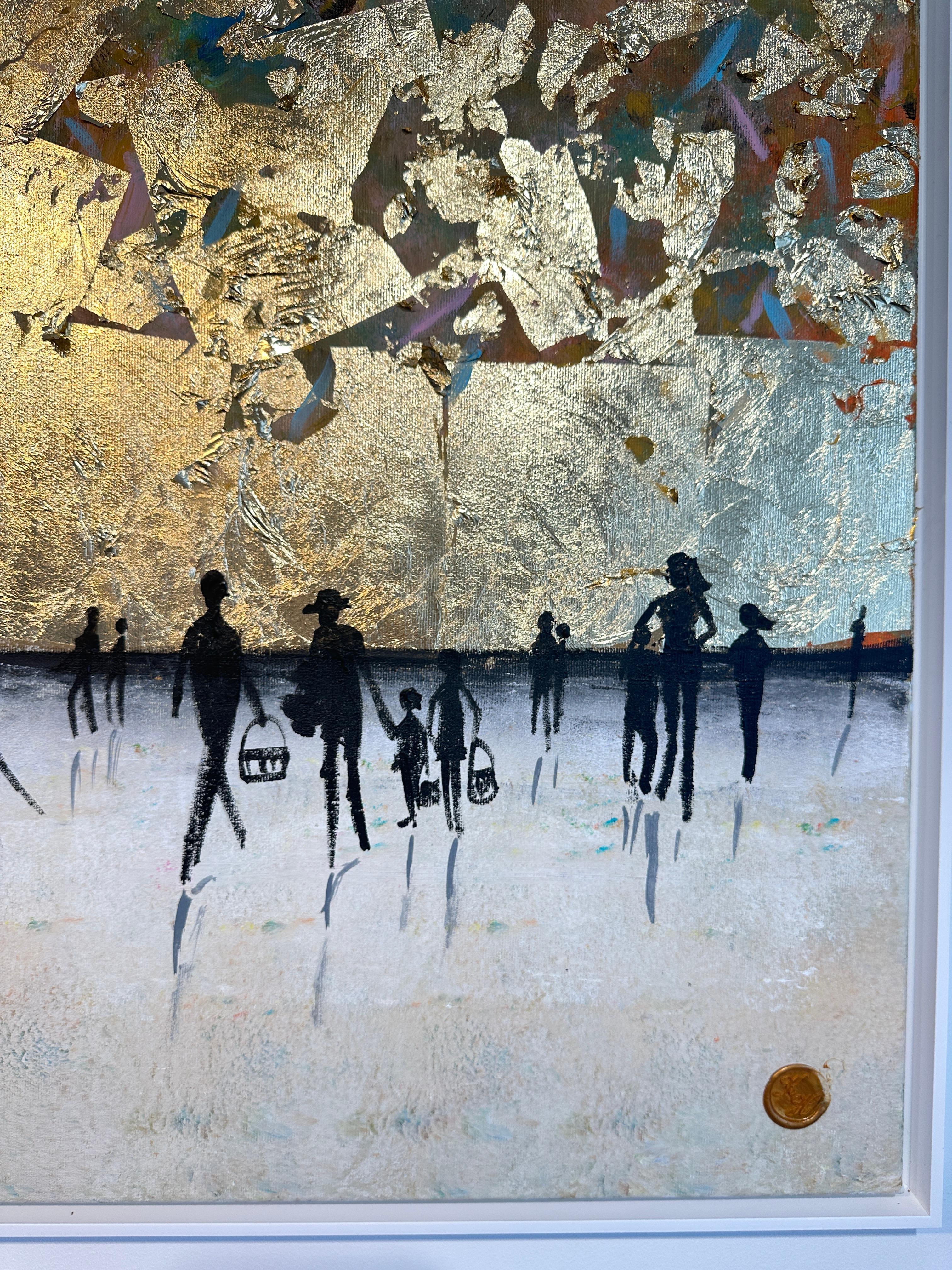 Katharina Hormel crée des peintures de paysages minimalistes représentant des scènes de la vie quotidienne. Son art représente souvent des personnes engagées dans leurs activités quotidiennes, telles qu'une promenade dans un parc, du vélo, un match