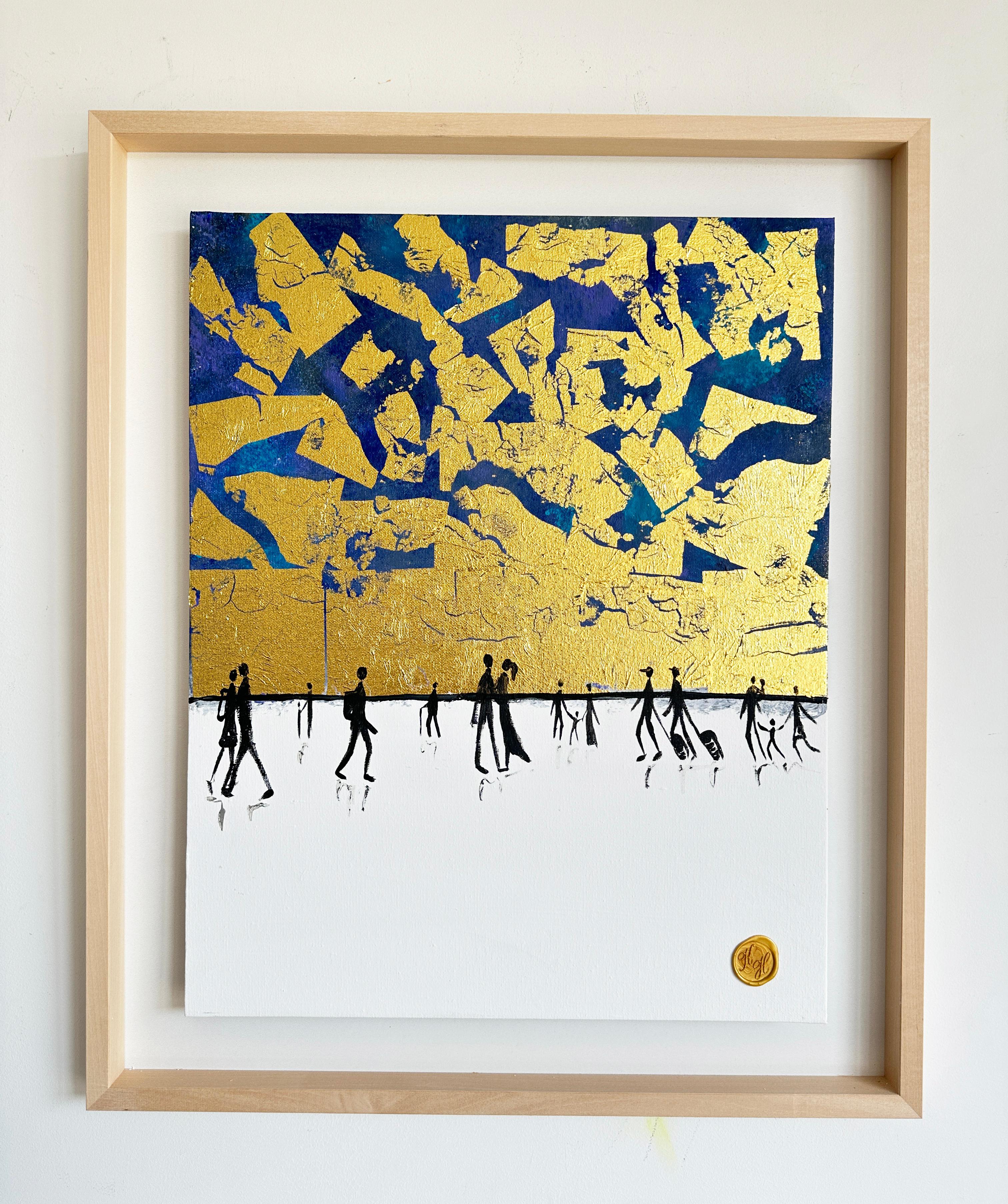 Katharina Hormel crea dipinti di paesaggi minimalisti con scene di vita quotidiana. Le sue opere ritraggono spesso persone impegnate nelle loro attività quotidiane, come una piacevole passeggiata nel parco, una gita in bicicletta, una partita a