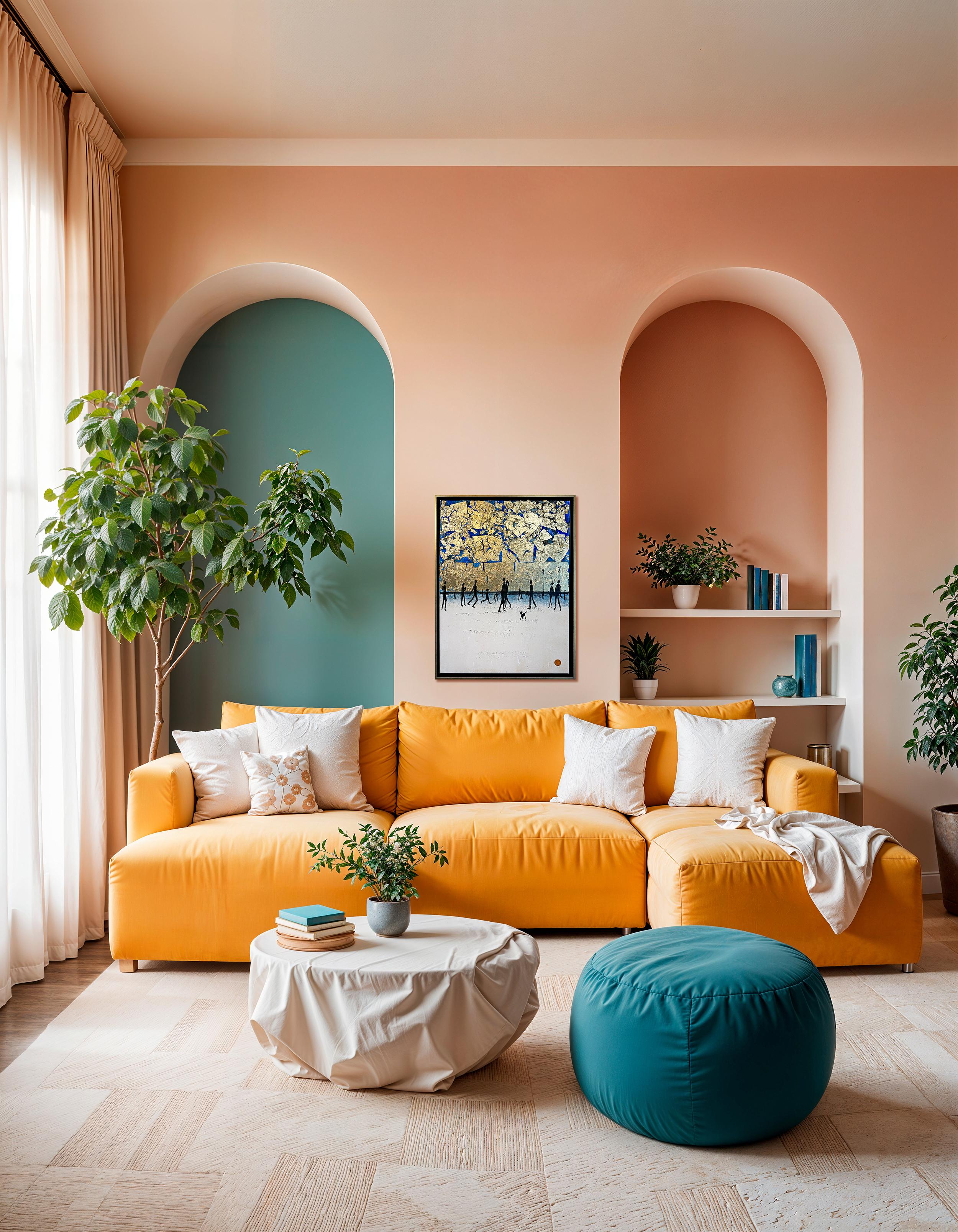 Baci di notte d'estate - Quadro astratto contemporaneo a foglia d'oro in vendita 8