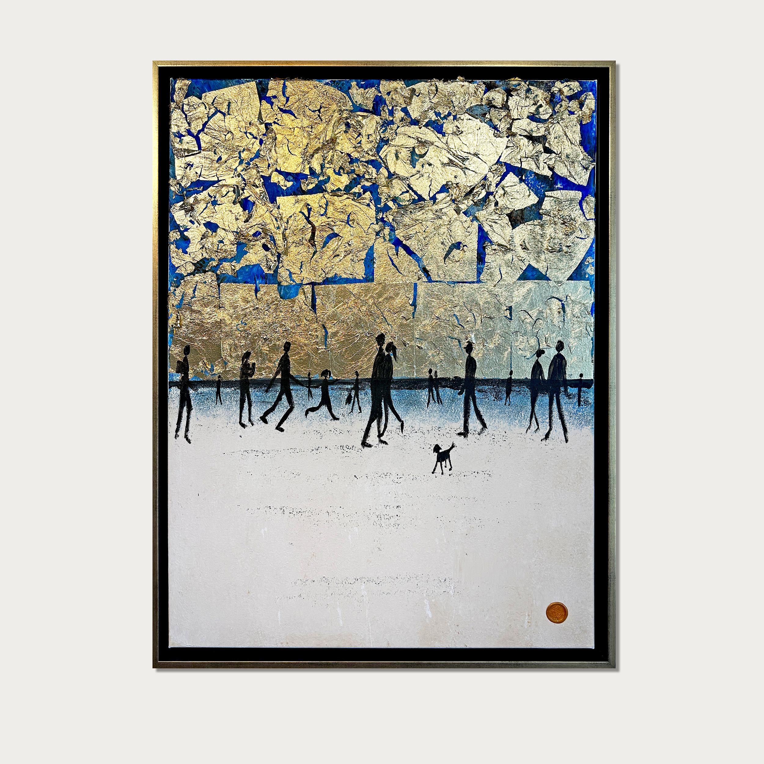 Katharina Hormel crea dipinti di paesaggi minimalisti con scene di vita quotidiana. Le sue opere ritraggono spesso persone impegnate nelle loro attività quotidiane, come una piacevole passeggiata nel parco, una gita in bicicletta, una partita a