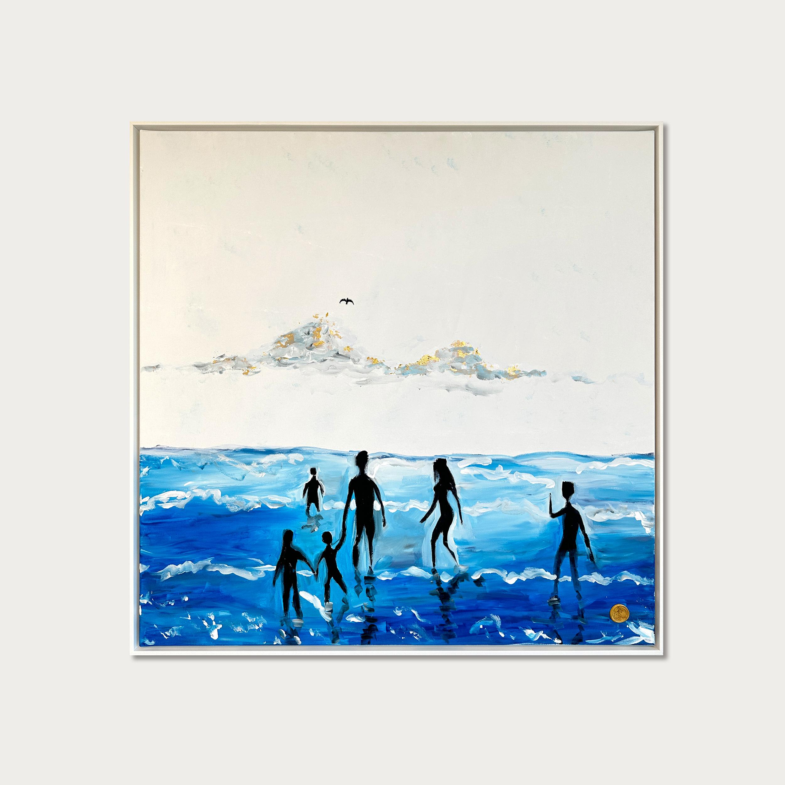 Katharina Hormel crée des peintures de paysages minimalistes représentant des scènes de la vie quotidienne. Son art représente souvent des personnes engagées dans leurs activités quotidiennes, telles qu'une promenade dans un parc, du vélo, un match