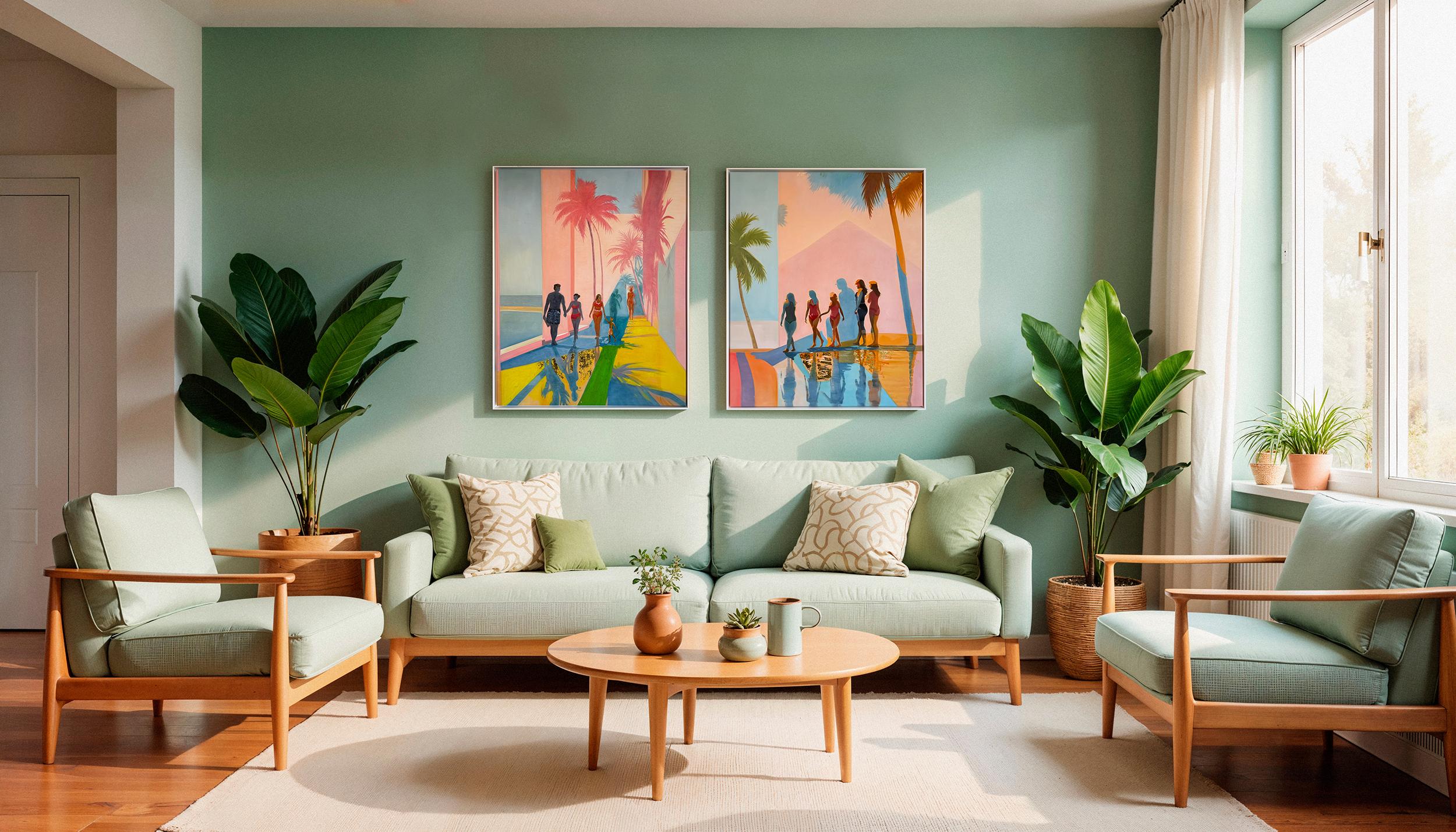 The Joy Between Us - Gold Leaf Contemporary abstract painting For Sale 11