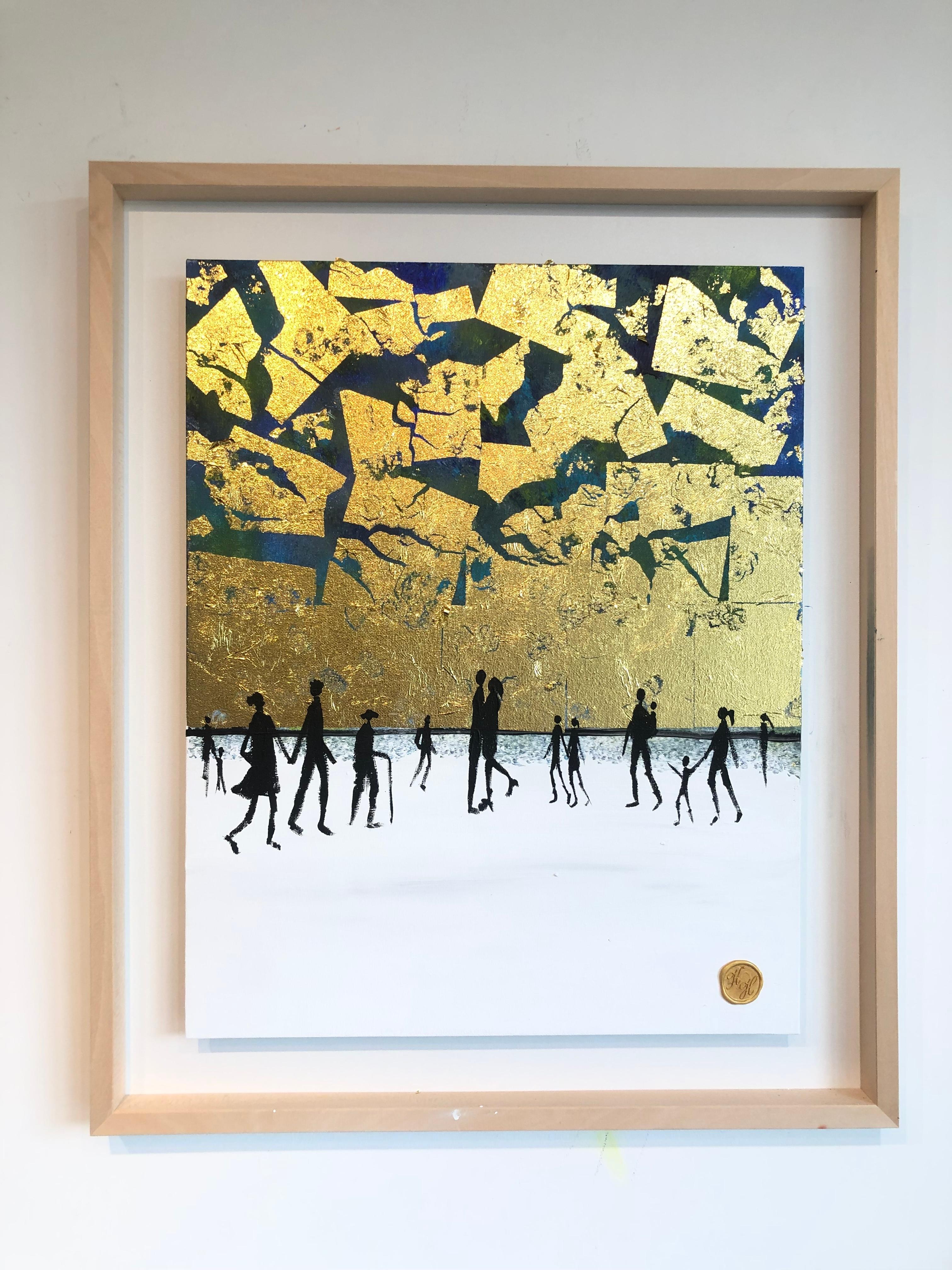Katharina Hormel schafft minimalistische Landschaftsbilder, die alltägliche Szenen des Lebens zeigen. Ihre Bilder zeigen oft Menschen bei ihren täglichen Aktivitäten, wie z. B. bei einem gemütlichen Spaziergang im Park, beim Radfahren, beim