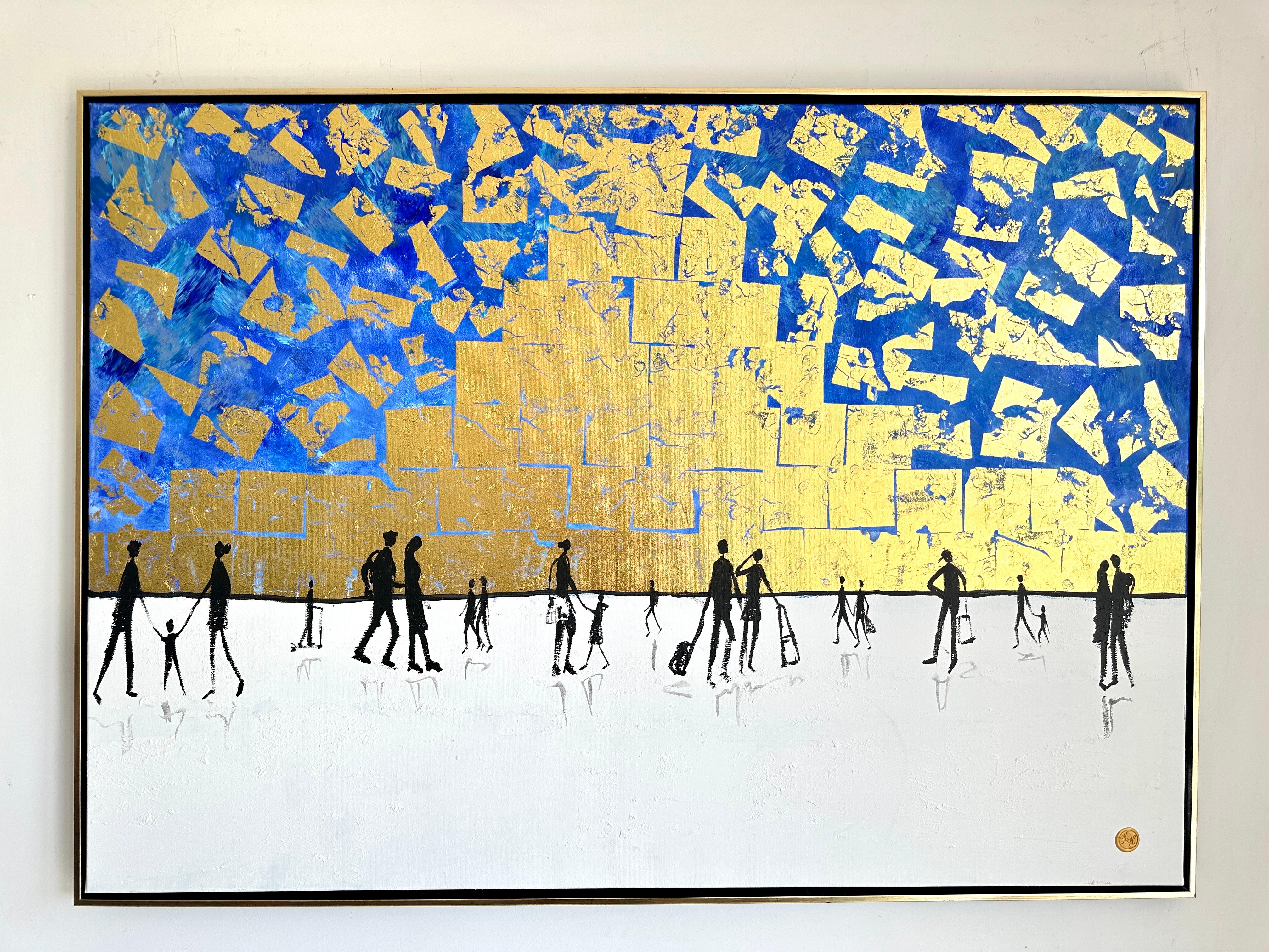 Katharina Hormel crée des peintures de paysages minimalistes représentant des scènes de la vie quotidienne. Son art représente souvent des personnes engagées dans leurs activités quotidiennes, telles qu'une promenade dans un parc, du vélo, un match