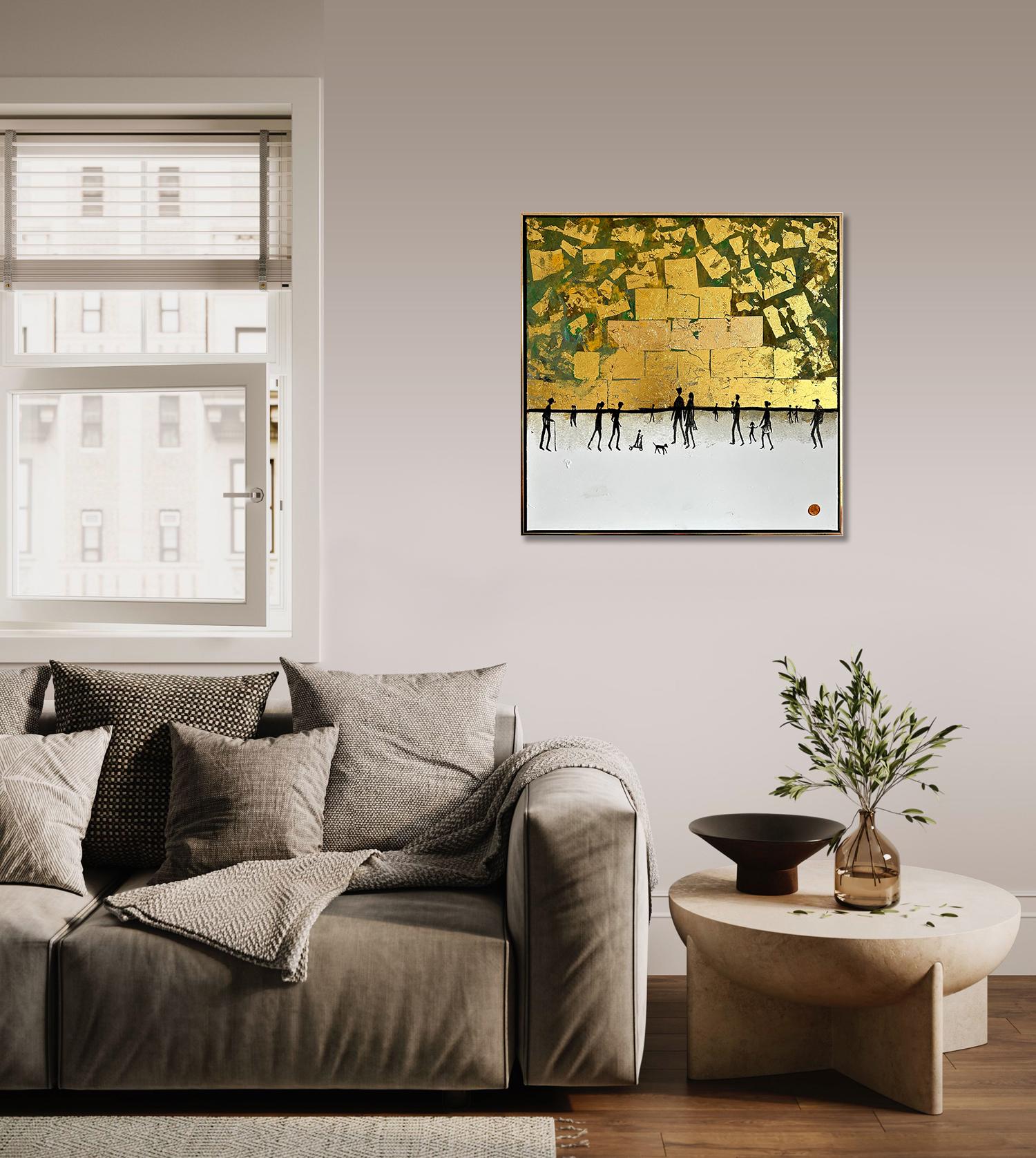 Katharina Hormel schafft minimalistische Landschaftsbilder, die alltägliche Szenen des Lebens zeigen. Ihre Bilder zeigen oft Menschen bei ihren täglichen Aktivitäten, wie z. B. bei einem gemütlichen Spaziergang im Park, beim Radfahren, beim