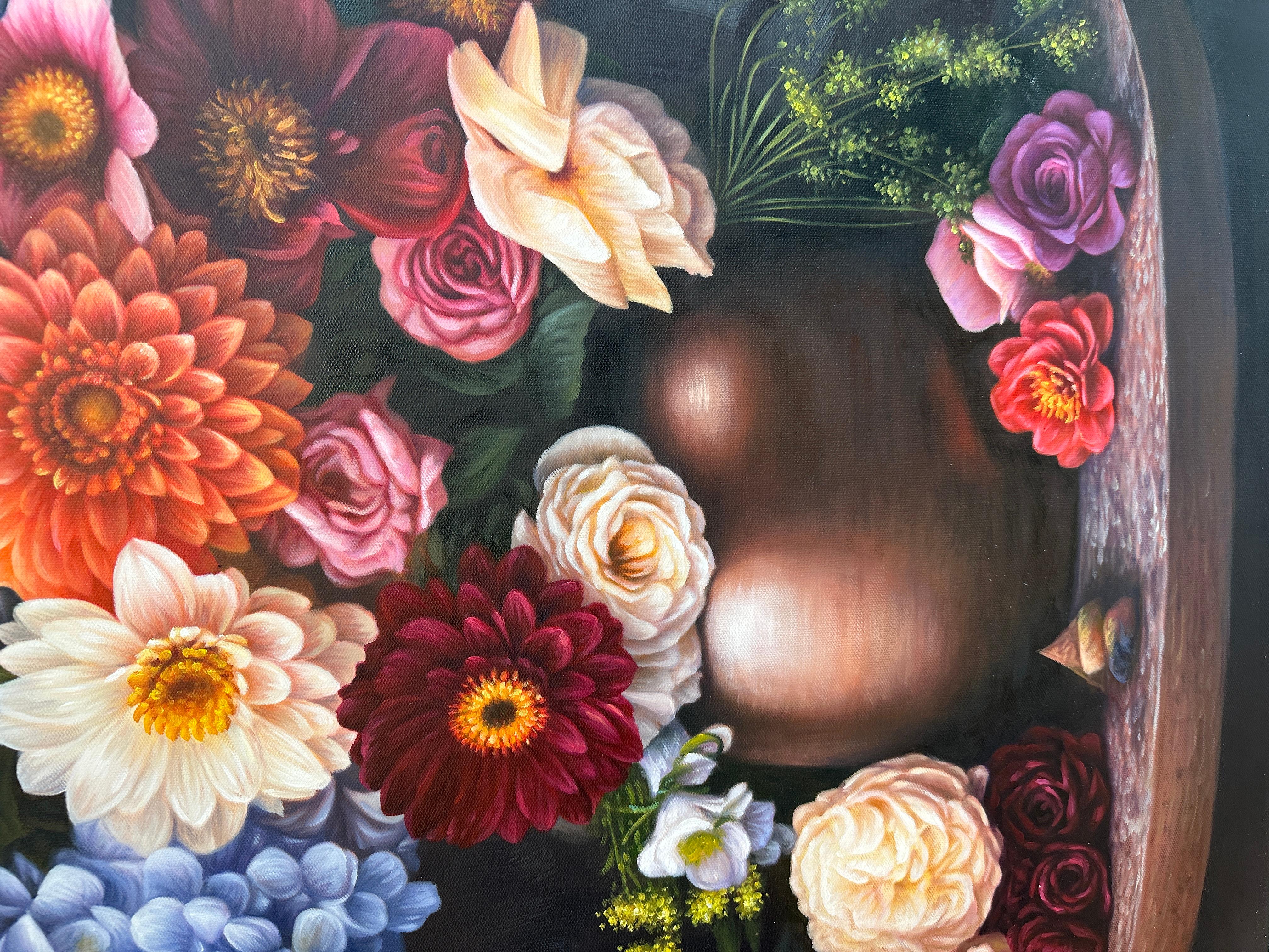 A thing of Beauty is Joy forever von K Husslein Hyperrealistisches Stillleben im Angebot 7