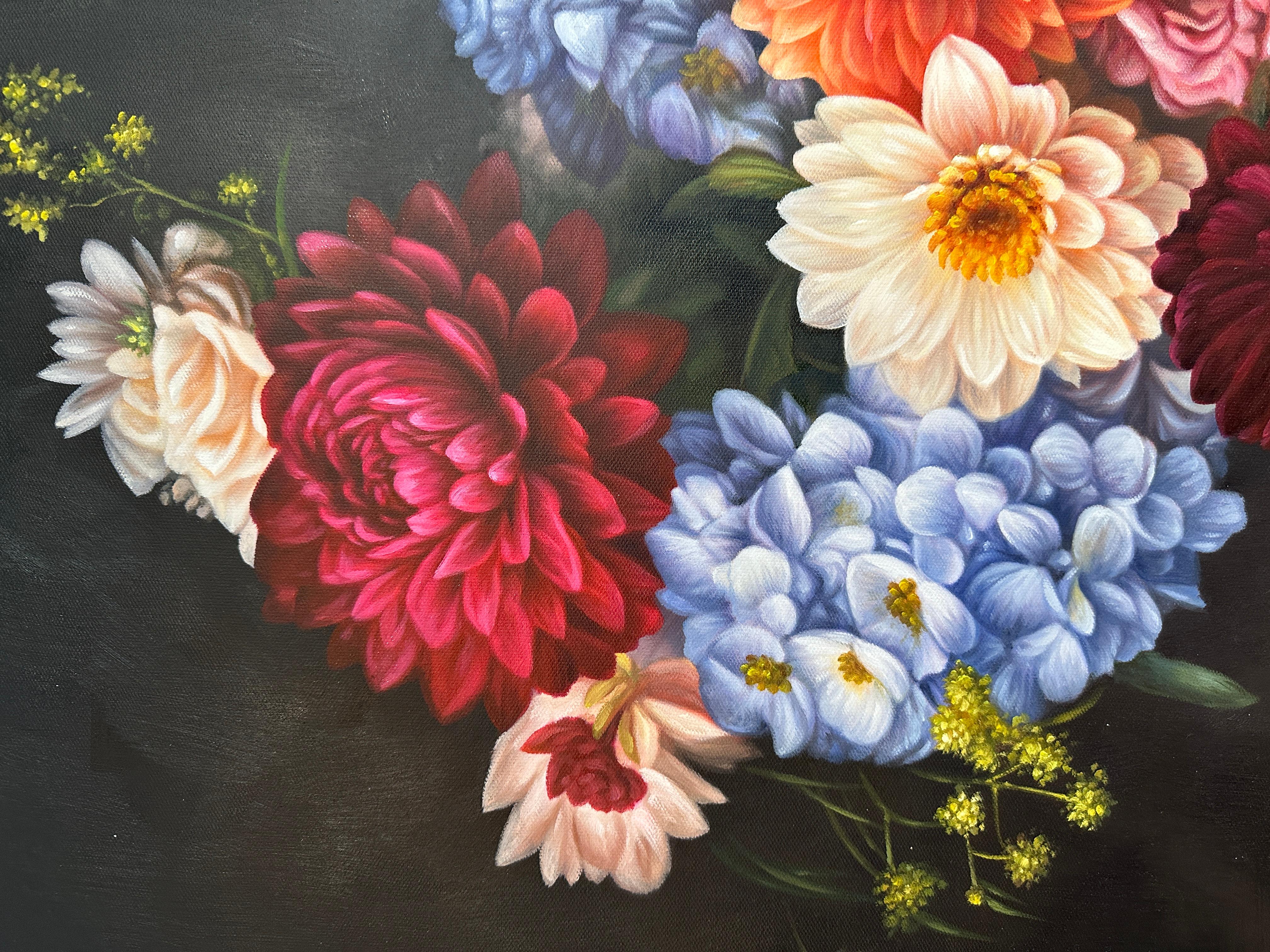 A thing of Beauty is Joy forever von K Husslein Hyperrealistisches Stillleben im Angebot 8