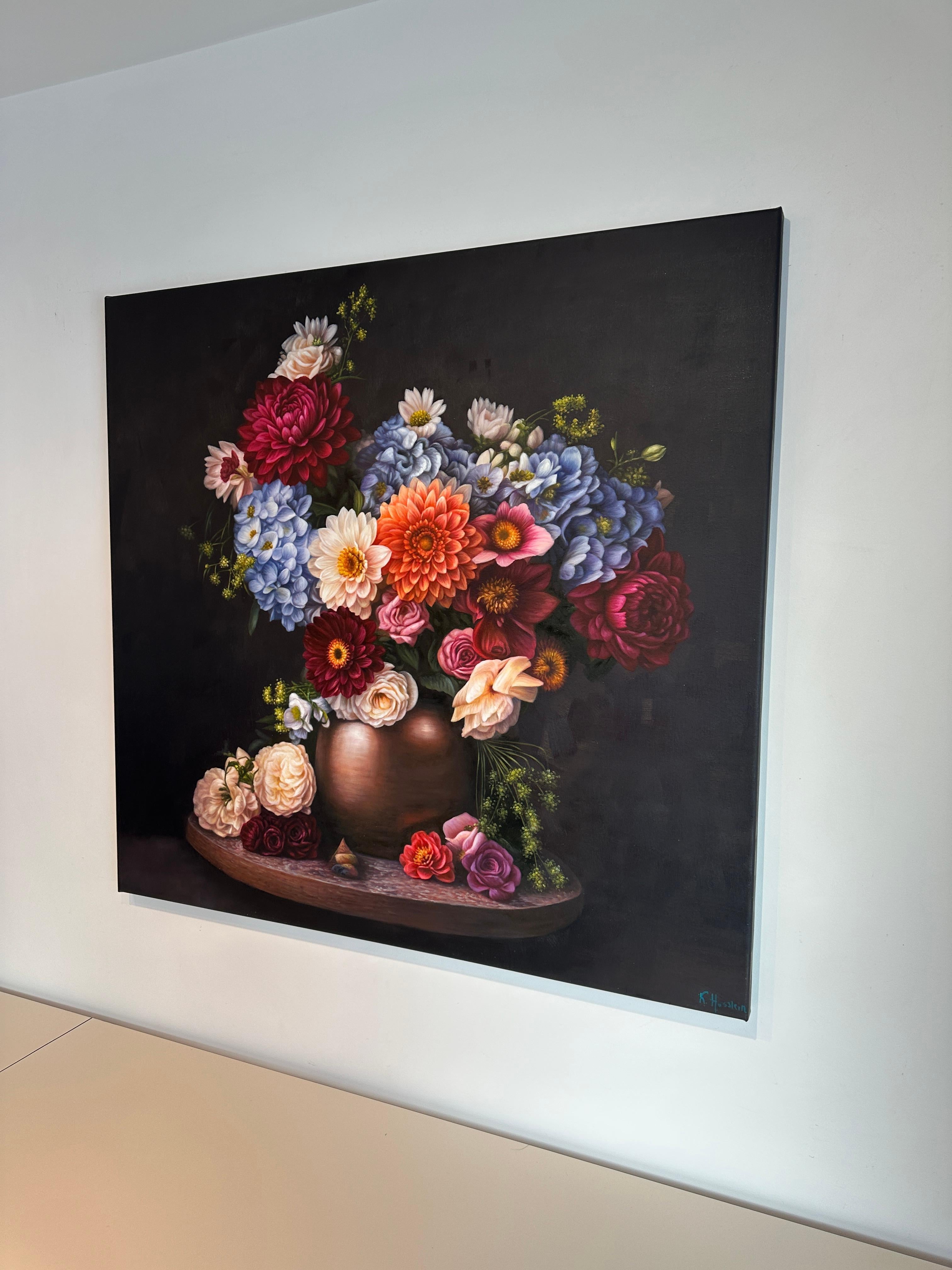 A thing of Beauty is Joy forever von K Husslein Hyperrealistisches Stillleben im Angebot 2