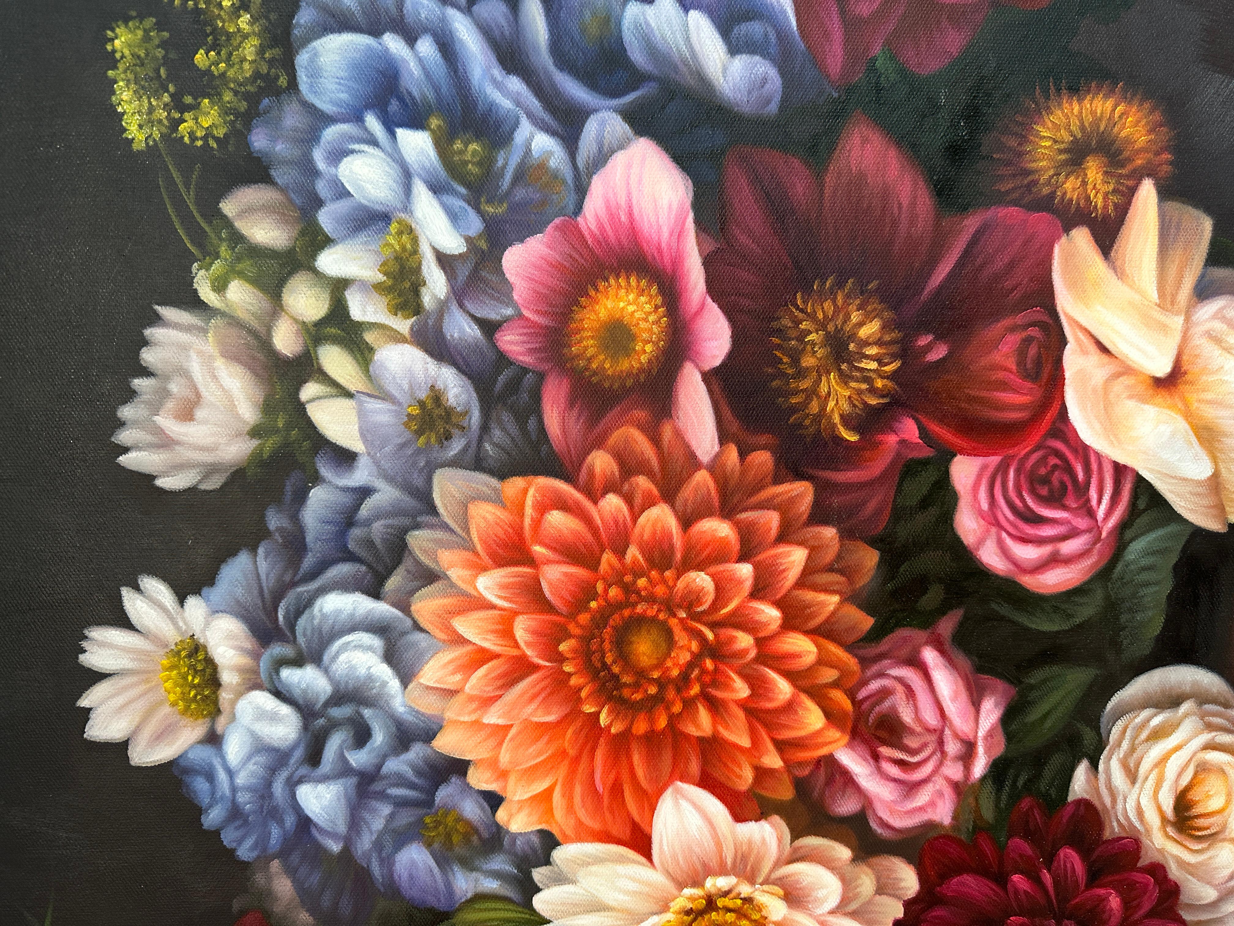 A thing of Beauty is Joy forever von K Husslein Hyperrealistisches Stillleben im Angebot 3
