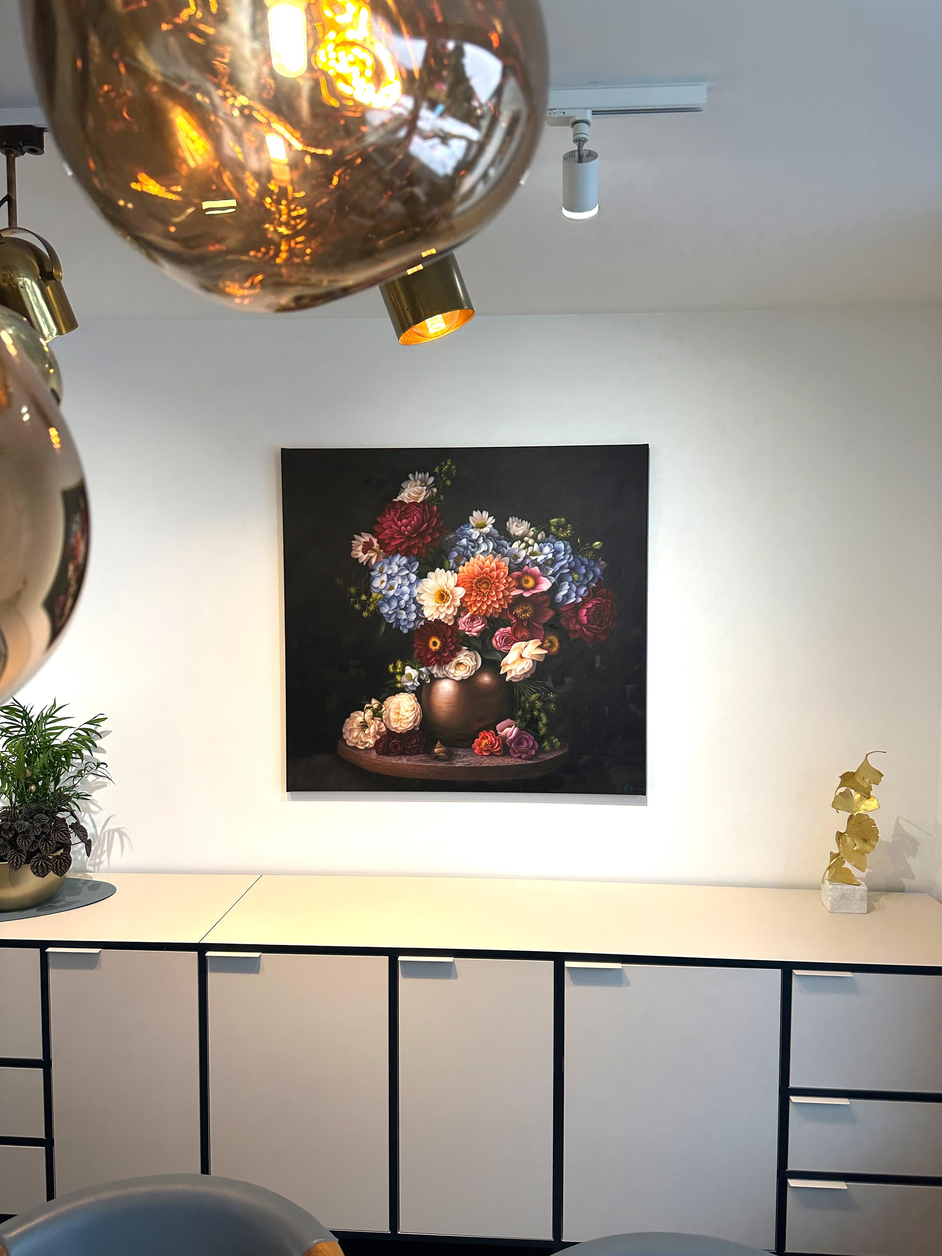 A thing of Beauty is Joy forever von K Husslein Hyperrealistisches Stillleben im Angebot 6