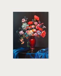 And suddenly being loved by you - K Husslein Botanical Hyperrealistic Still life