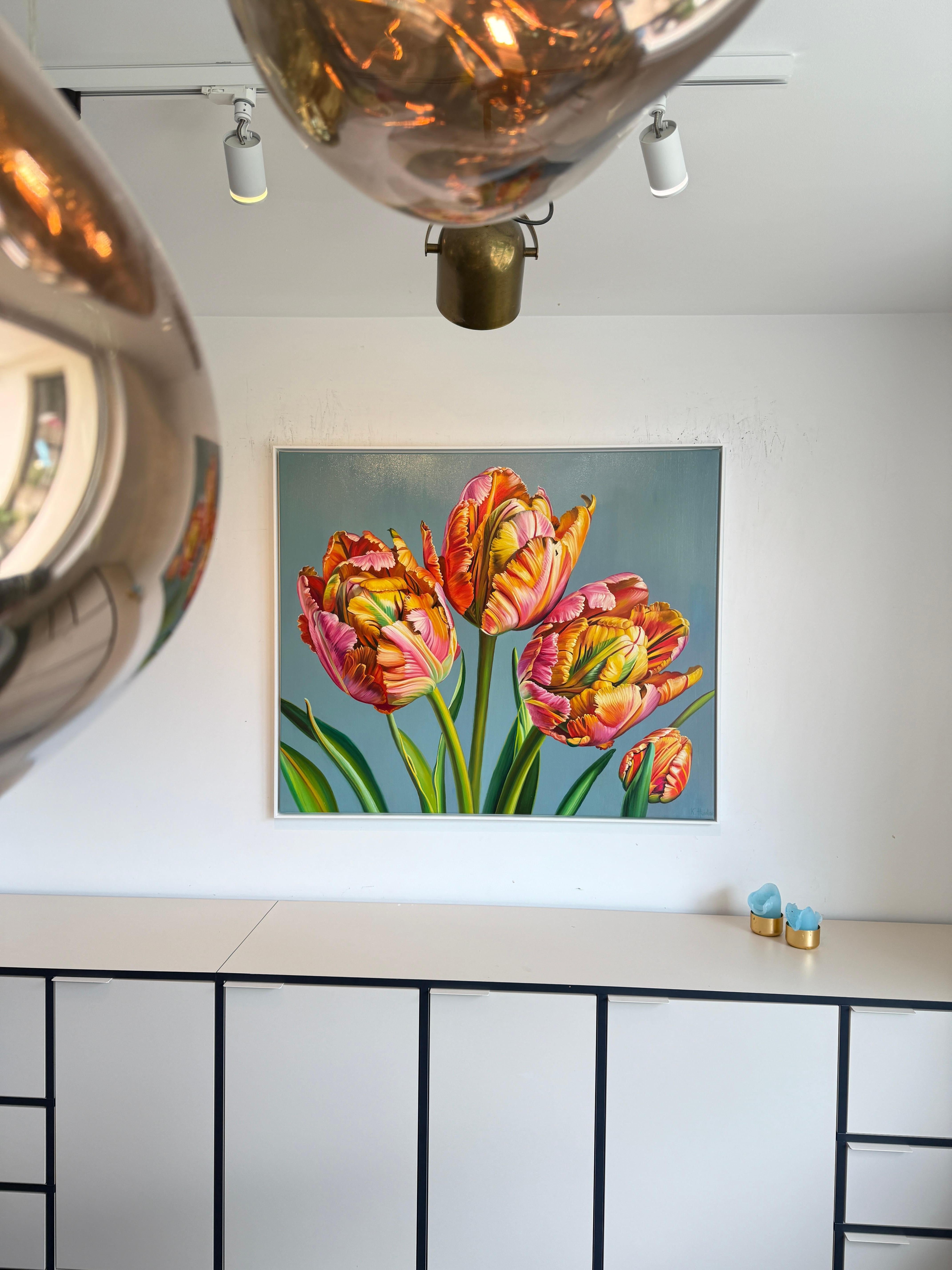 Et ne dites pas que vous ne pouvez diriger le cours de l'amour - K Husslein Flower Still life 10