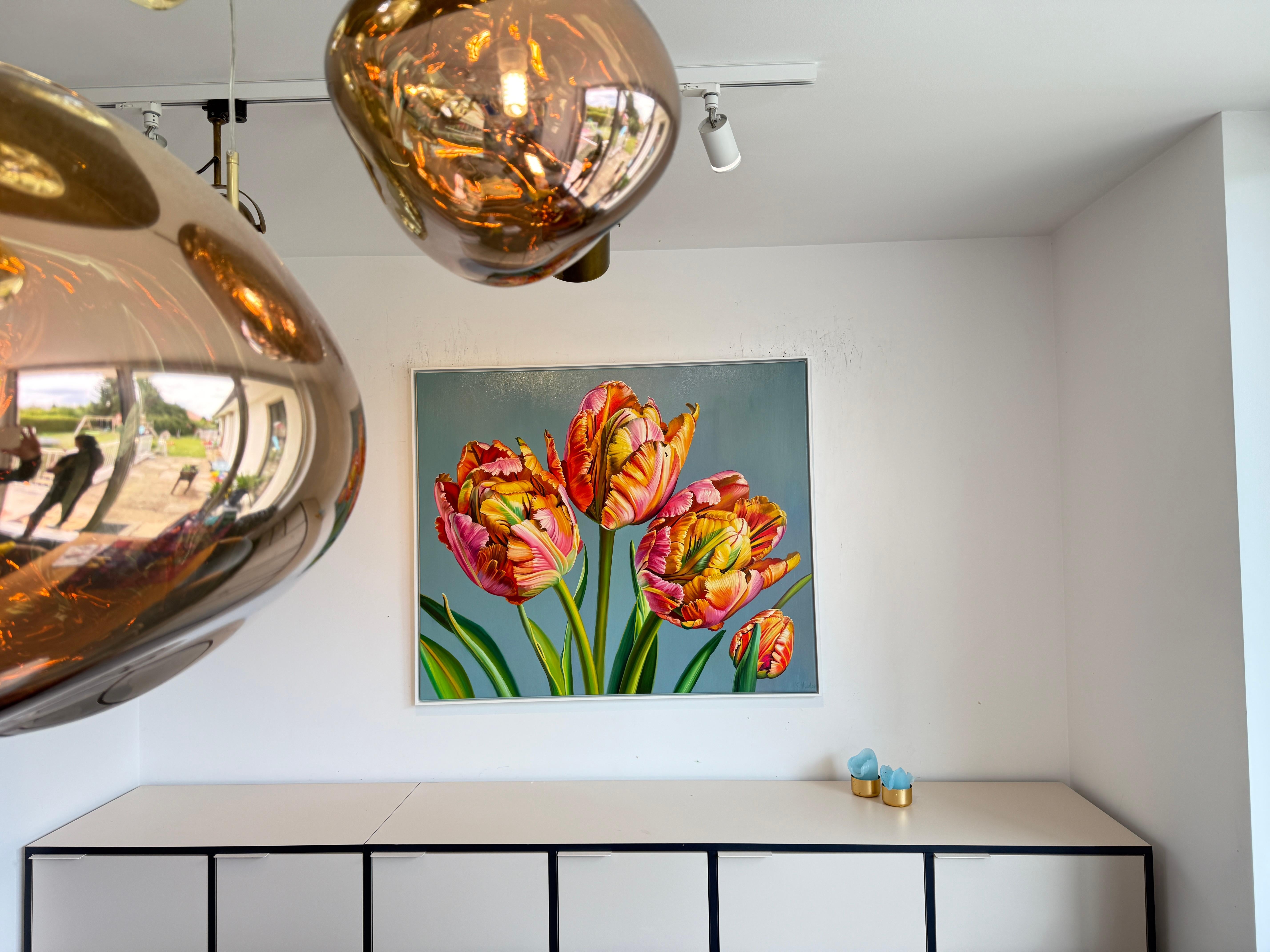 Et ne dites pas que vous ne pouvez diriger le cours de l'amour - K Husslein Flower Still life 3
