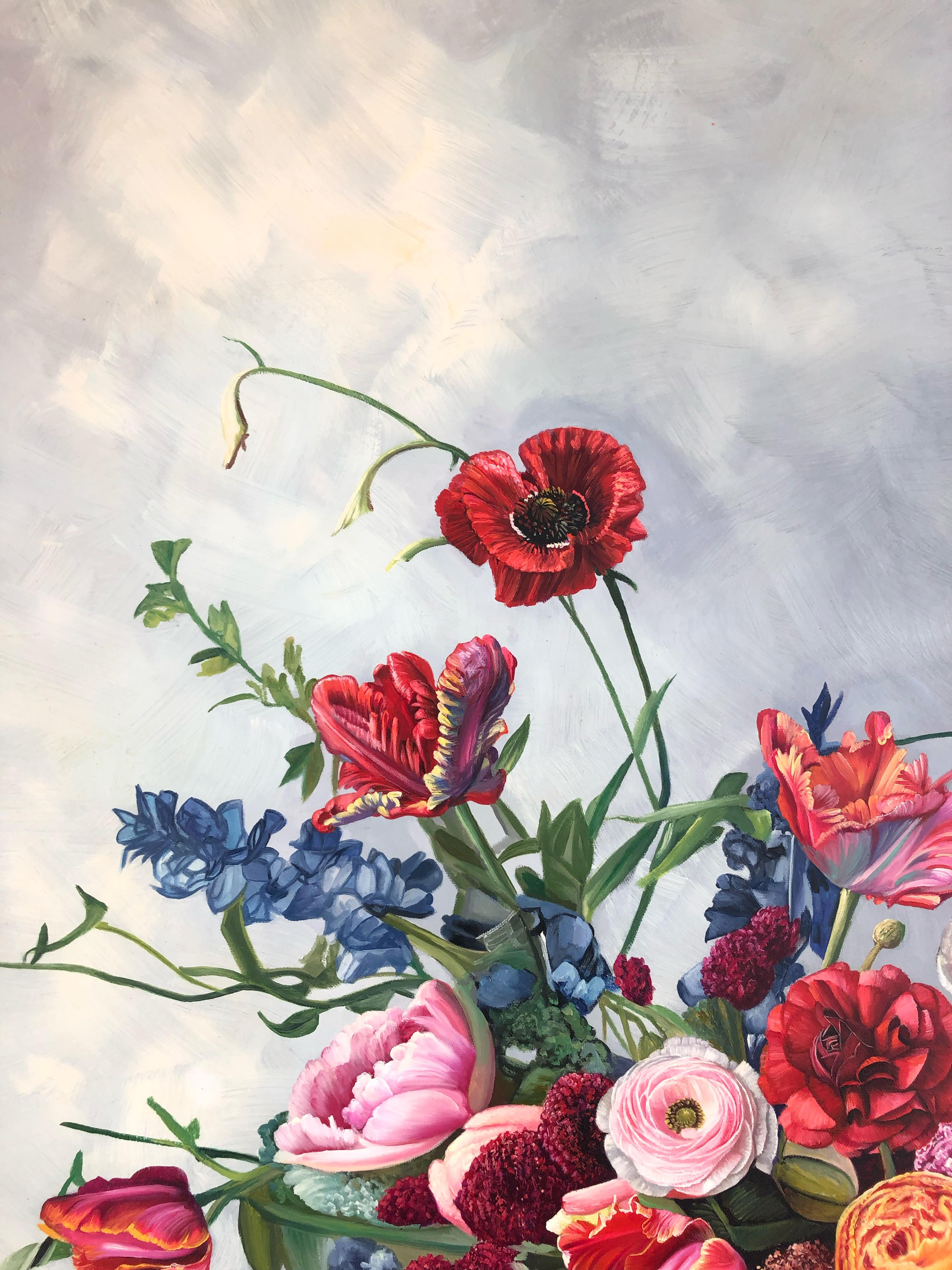 As the dawn knows the day, may my love be - K.Husslein Hyperrealistic Still life For Sale 9