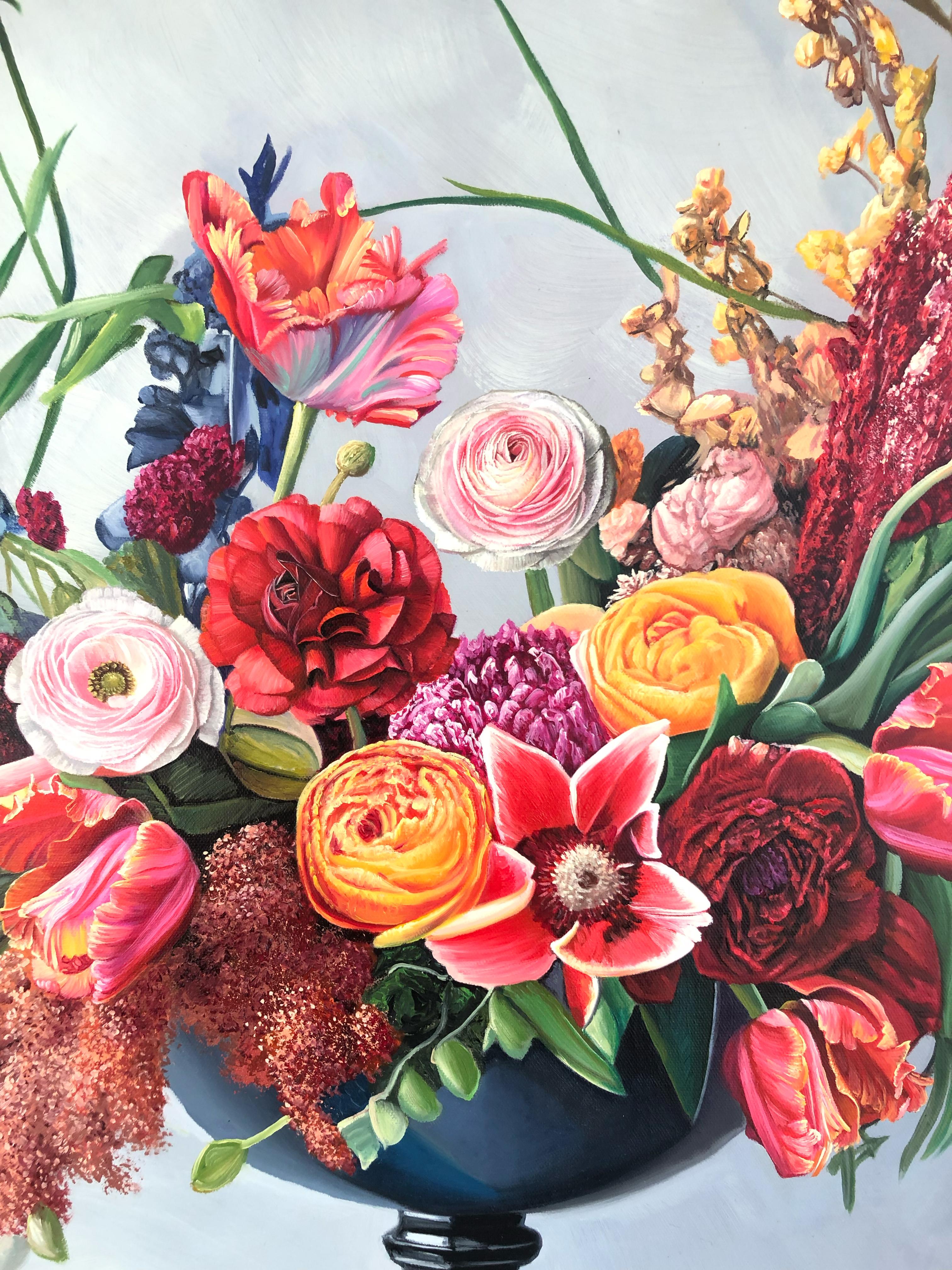 As the dawn knows the day, may my love be - K.Husslein Hyperrealistic Still life For Sale 2