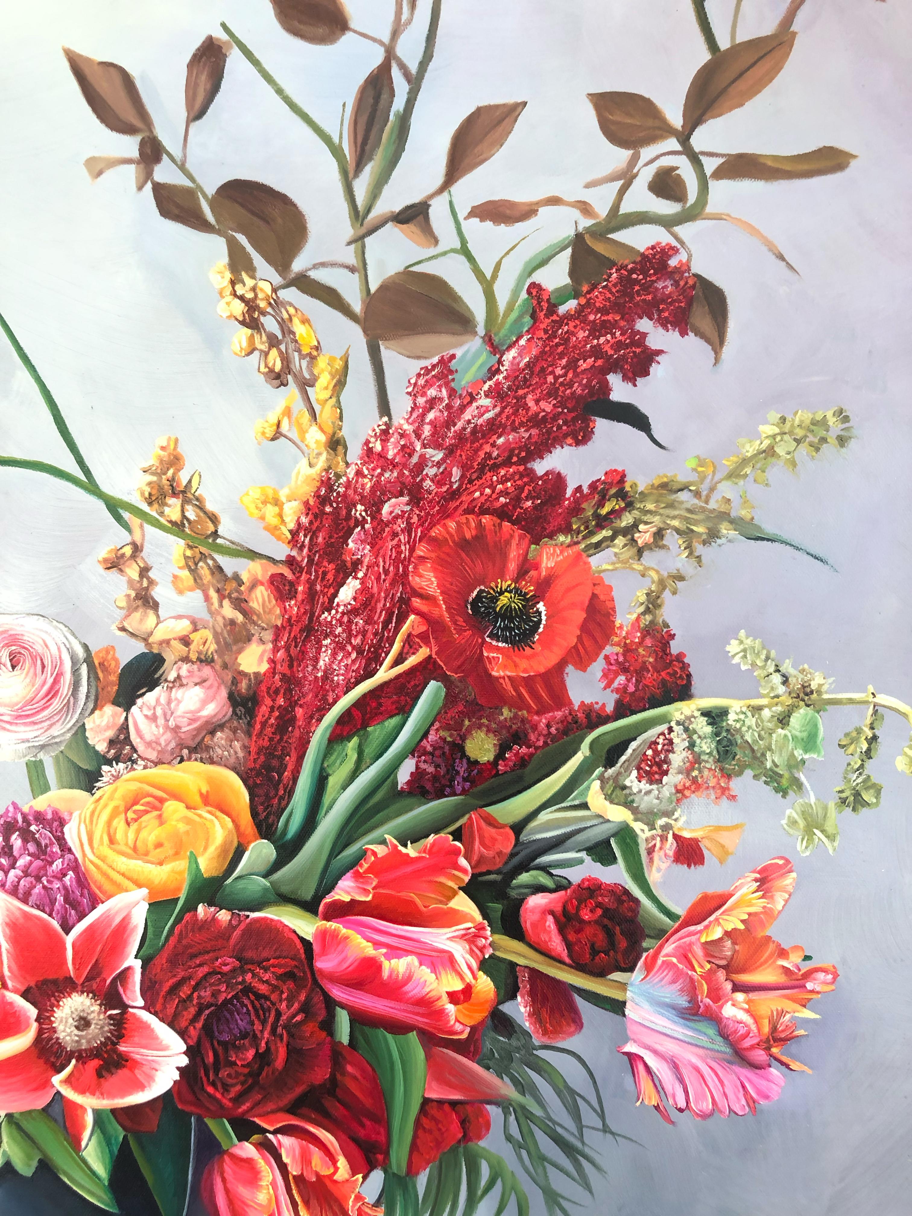 As the dawn knows the day, may my love be - K.Husslein Hyperrealistic Still life For Sale 6