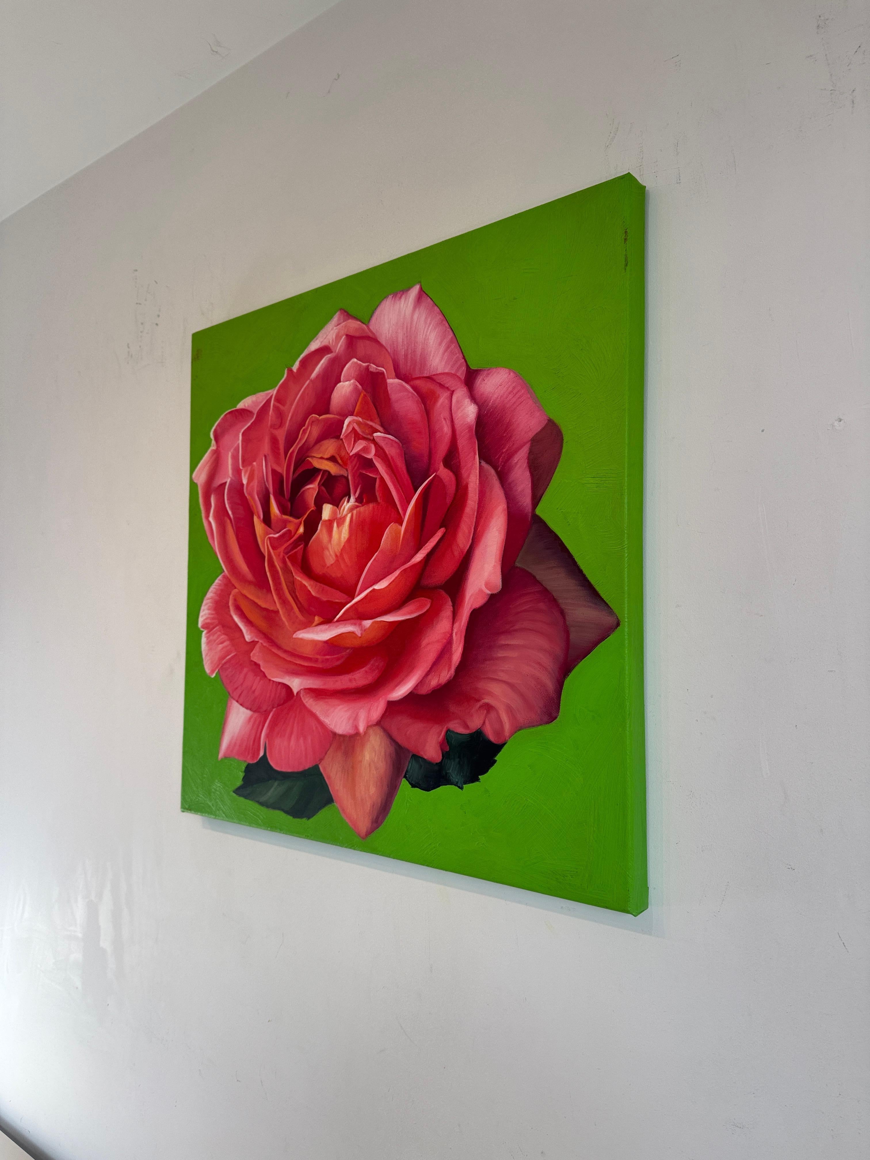 Forever Begins with Your Kiss - K.Husslein hyperrealistic flower rose Still life For Sale 5