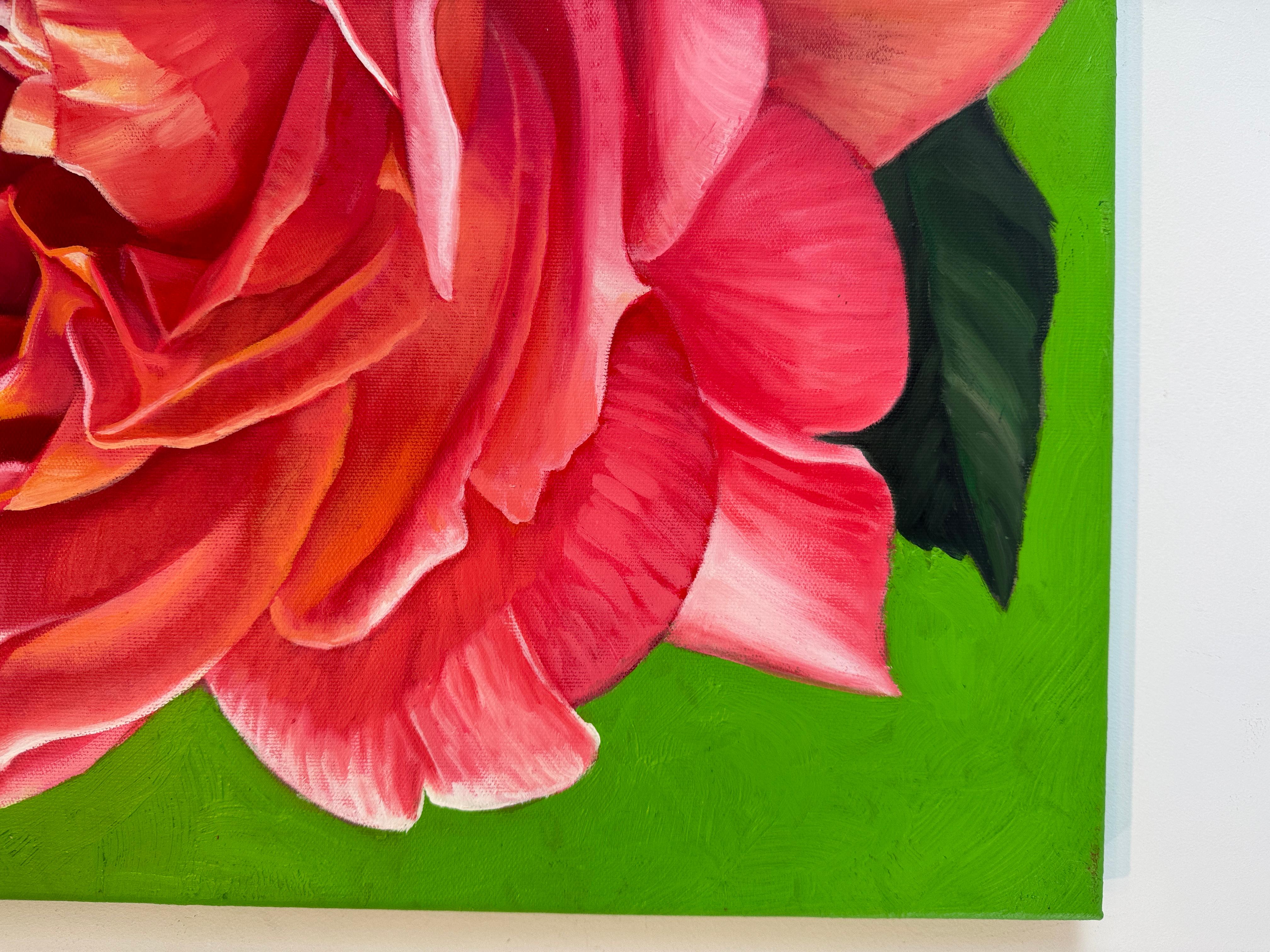 Forever Begins with Your Kiss - K.Husslein hyperrealistic flower rose Still life For Sale 8