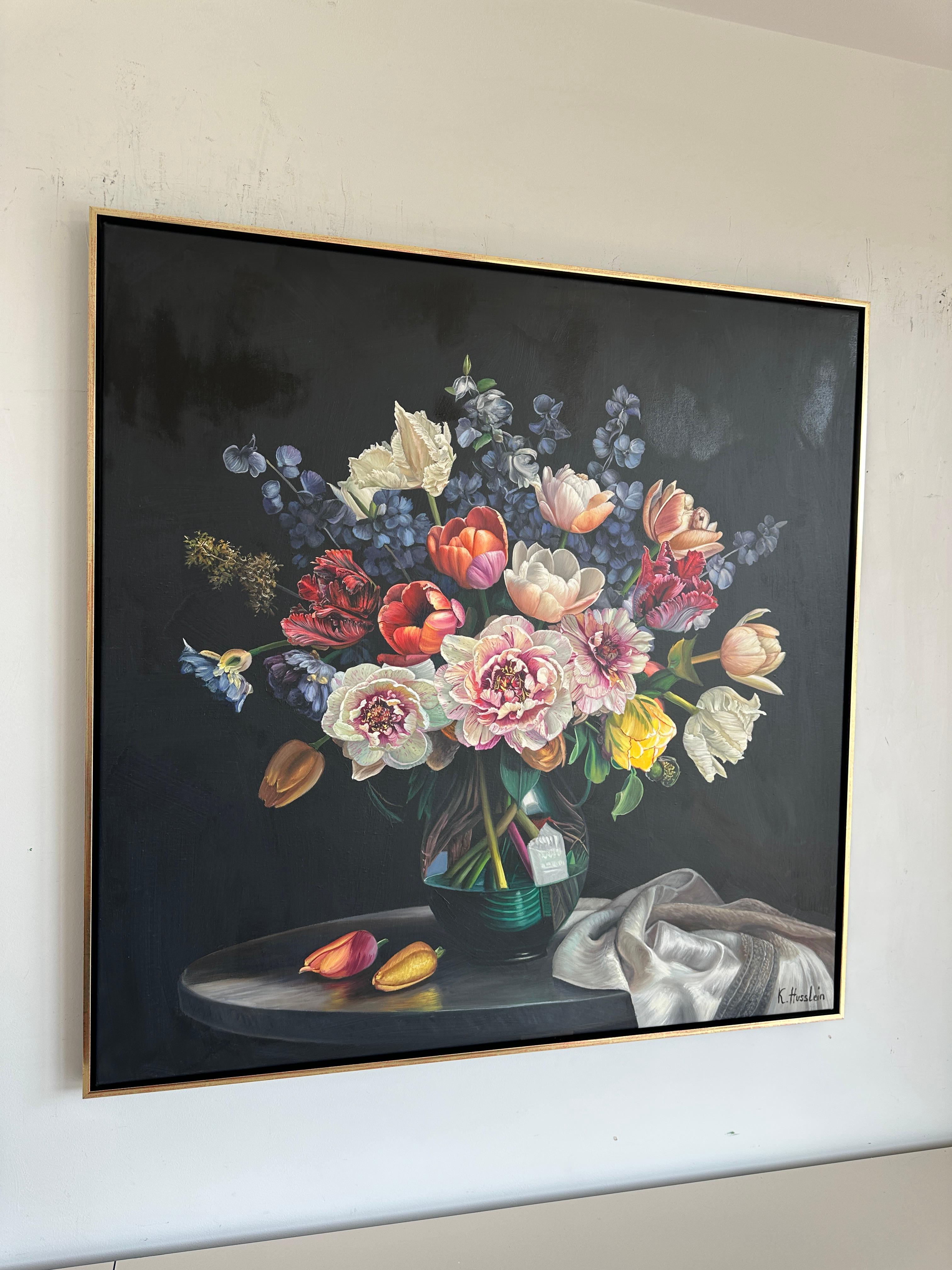 Grow old along with me the best is yet to be KHusslein Hyperrealistic Still life For Sale 6