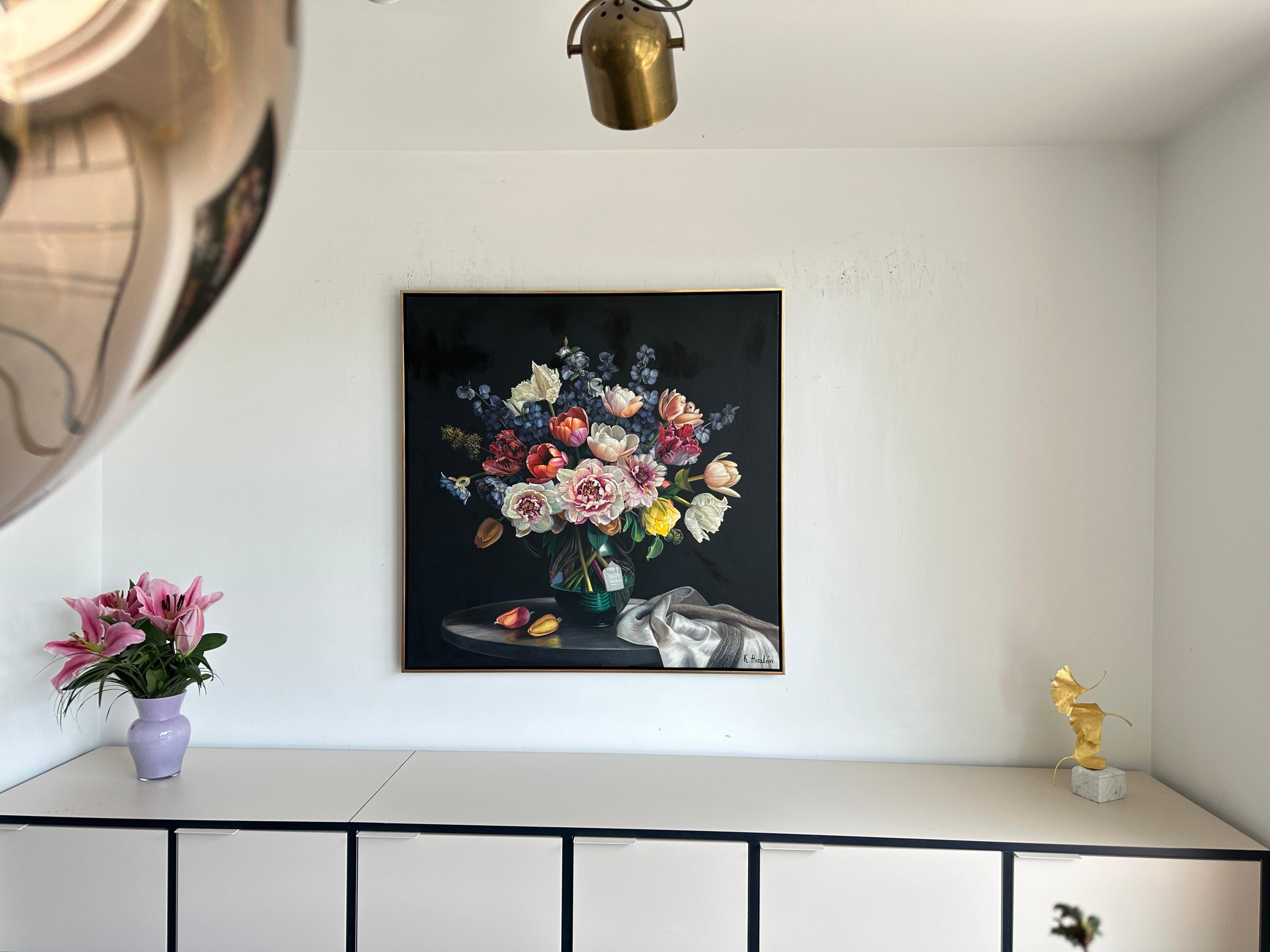 Grow old along with me the best is yet to be KHusslein Hyperrealistic Still life For Sale 1
