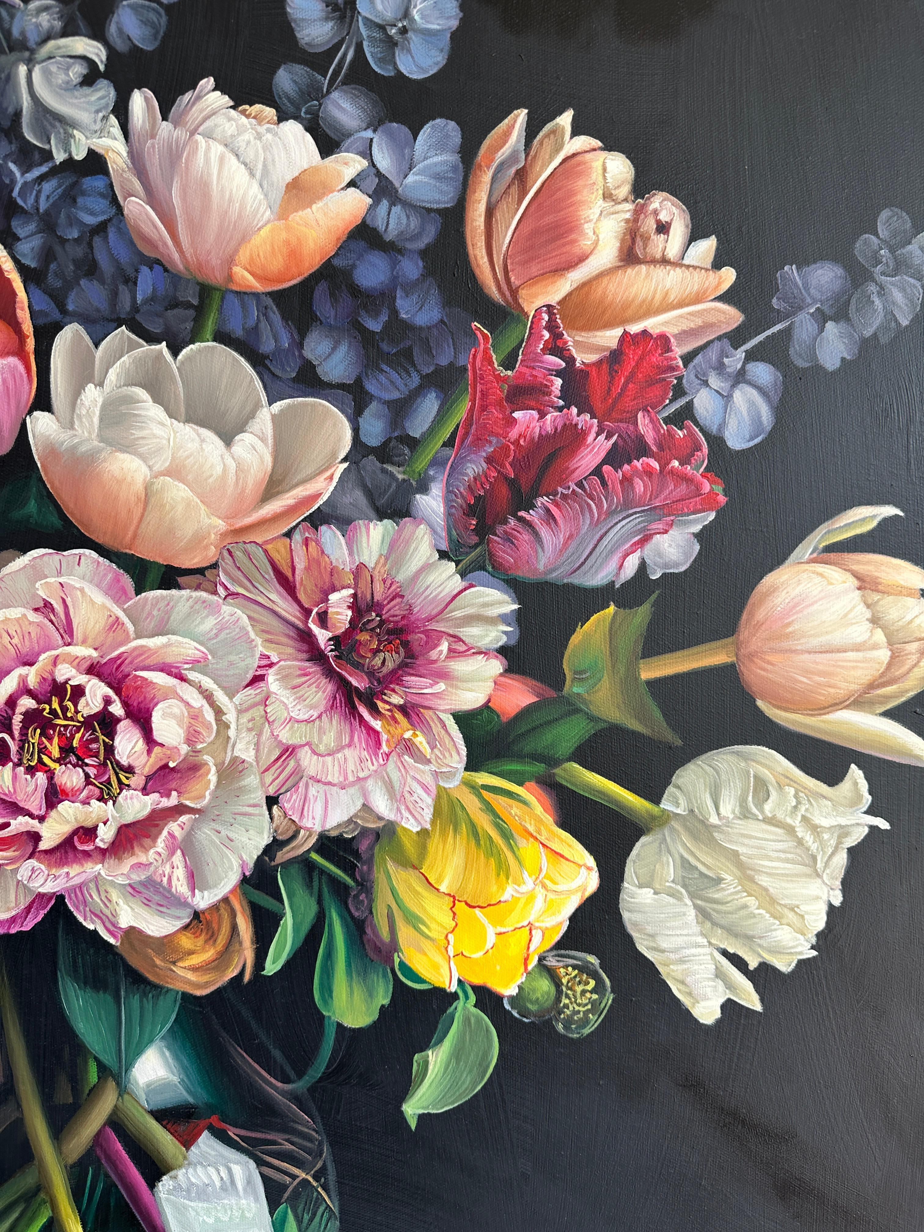 Grow old along with me the best is yet to be KHusslein Hyperrealistic Still life For Sale 2