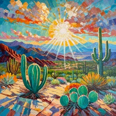 Impressionistische Landschaftsgemälde