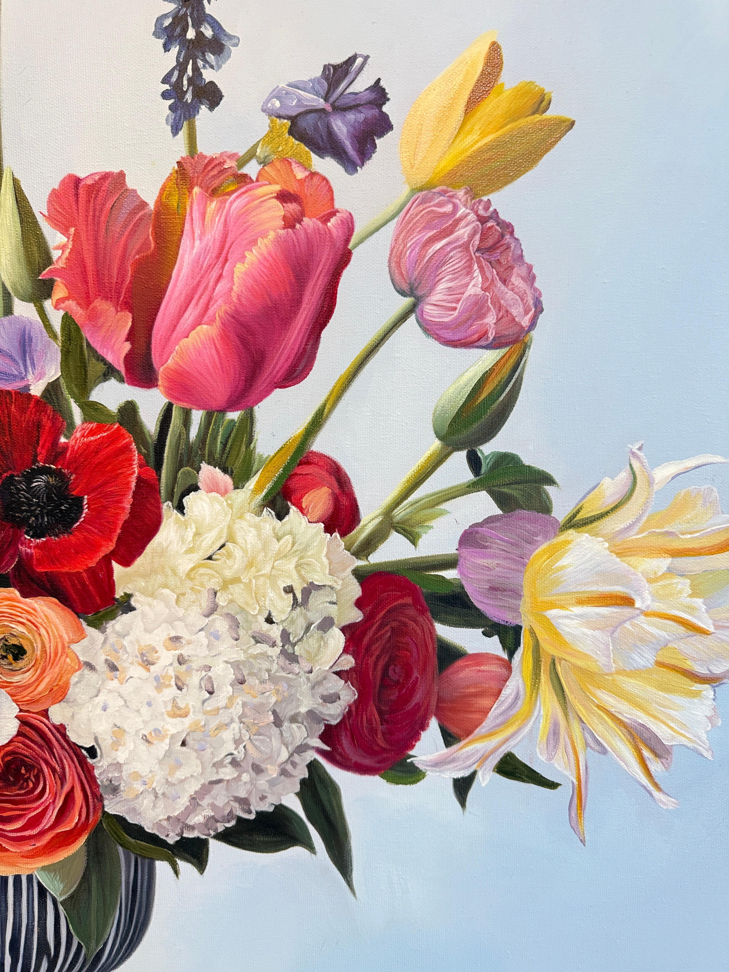 I love thee to the depth and breadth - K Husslein Hyperrealistic Still life For Sale 1